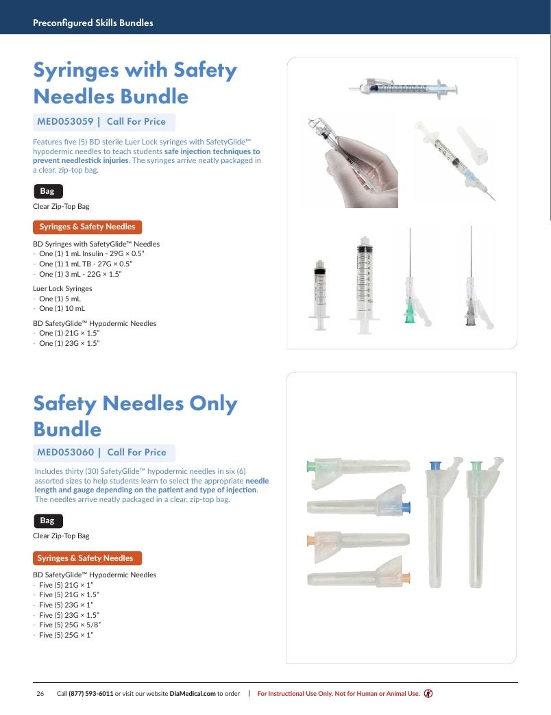 DiaMedical USA Student Supply Kit Catalog Weekly Ad January 1 - December 31, 2026