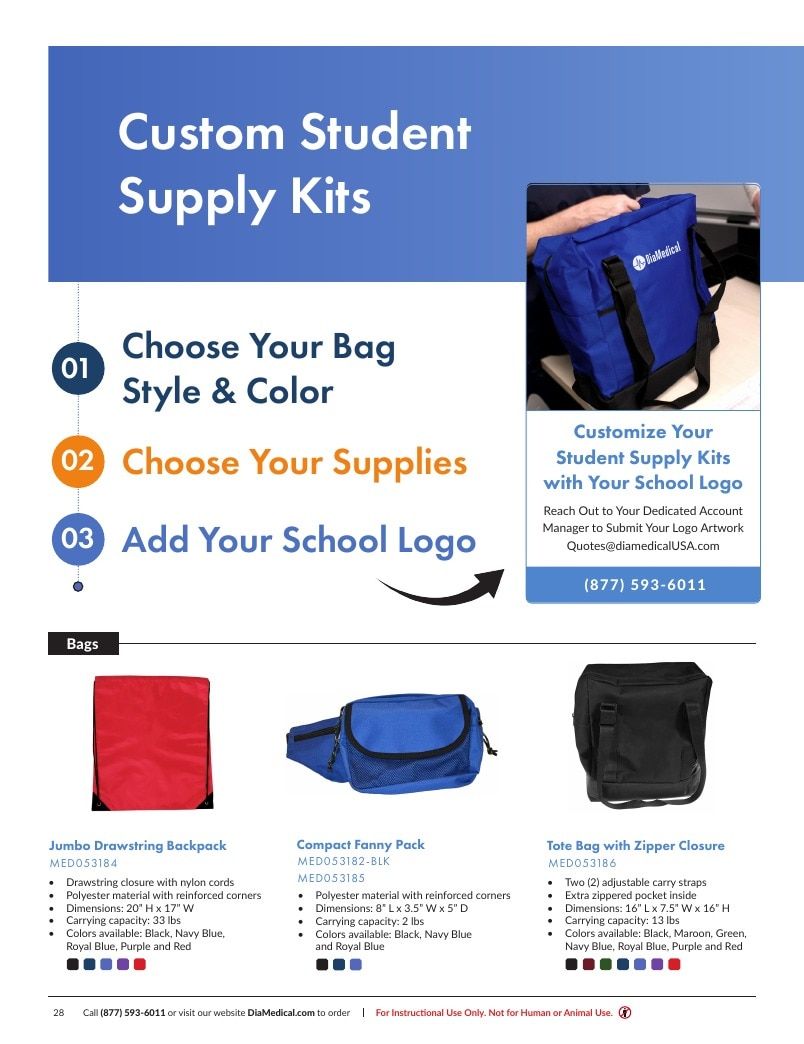 DiaMedical USA Student Supply Kit Catalog Weekly Ad January 1 - December 31, 2026