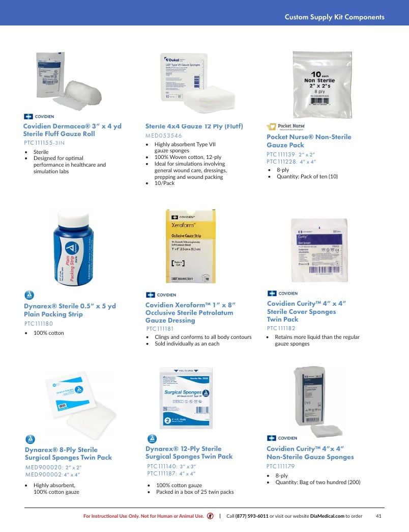 DiaMedical USA Student Supply Kit Catalog Weekly Ad January 1 - December 31, 2026