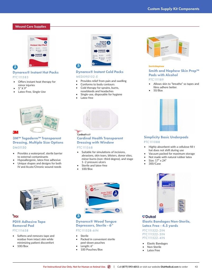 DiaMedical USA Student Supply Kit Catalog Weekly Ad January 1 - December 31, 2026