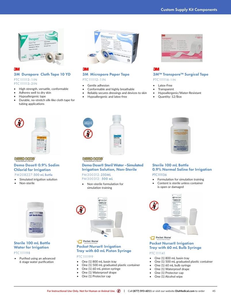 DiaMedical USA Student Supply Kit Catalog Weekly Ad January 1 - December 31, 2026