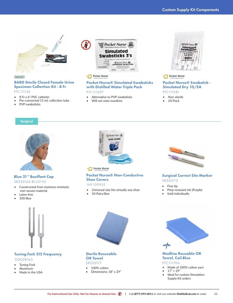 DiaMedical USA Student Supply Kit Catalog Weekly Ad January 1 - December 31, 2026