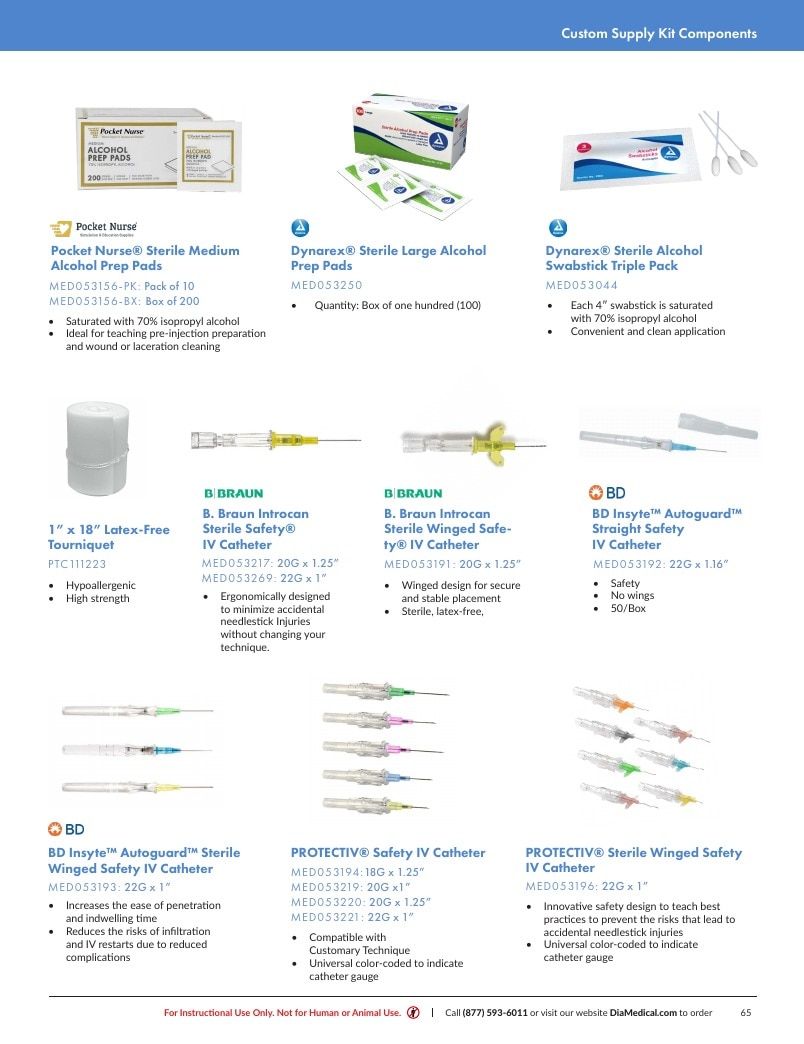 DiaMedical USA Student Supply Kit Catalog Weekly Ad January 1 - December 31, 2026