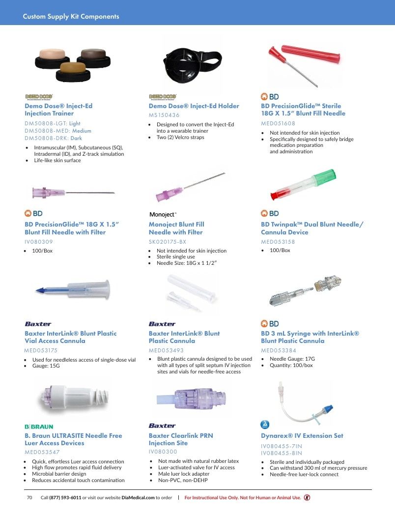 DiaMedical USA Student Supply Kit Catalog Weekly Ad January 1 - December 31, 2026