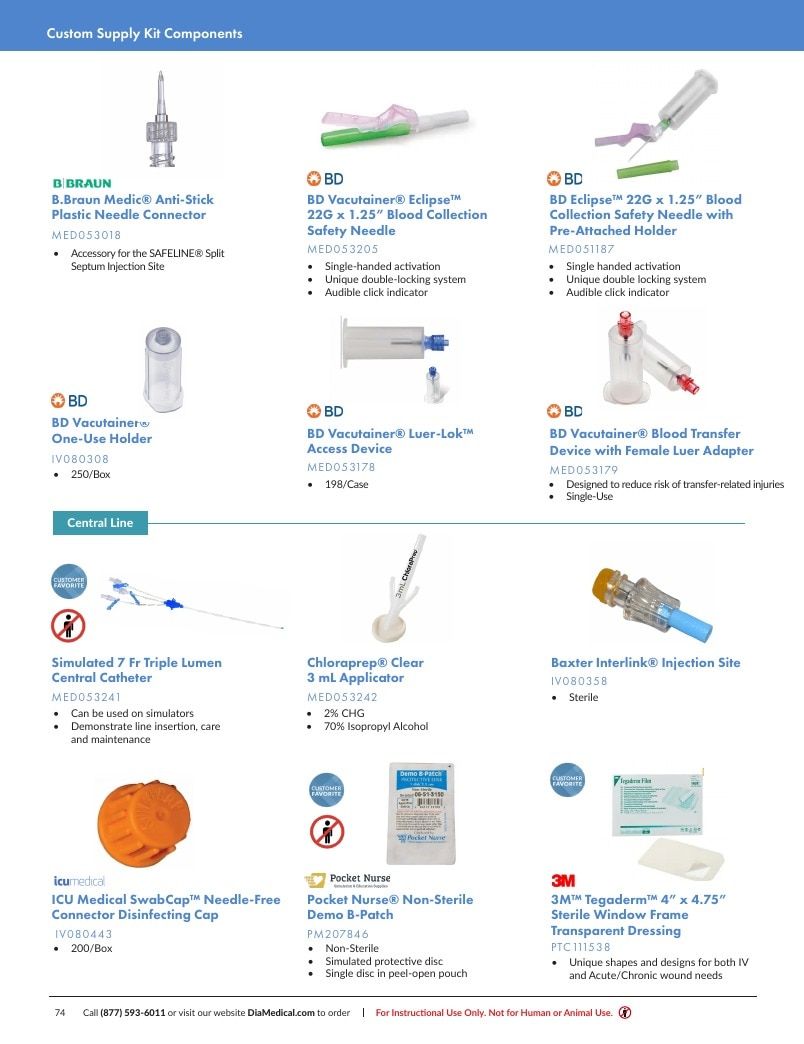 DiaMedical USA Student Supply Kit Catalog Weekly Ad January 1 - December 31, 2026