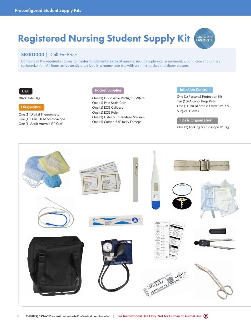 DiaMedical USA Student Supply Kit Catalog Weekly Ad January 1 - December 31, 2026