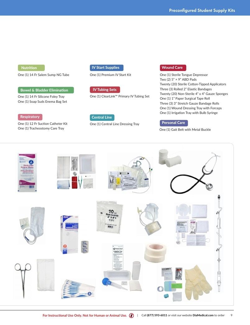 DiaMedical USA Student Supply Kit Catalog Weekly Ad January 1 - December 31, 2026