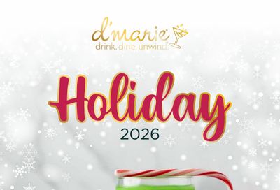 d'marie Holiday Food and Drink Catalog Weekly Ad January 1 - December 31, 2026