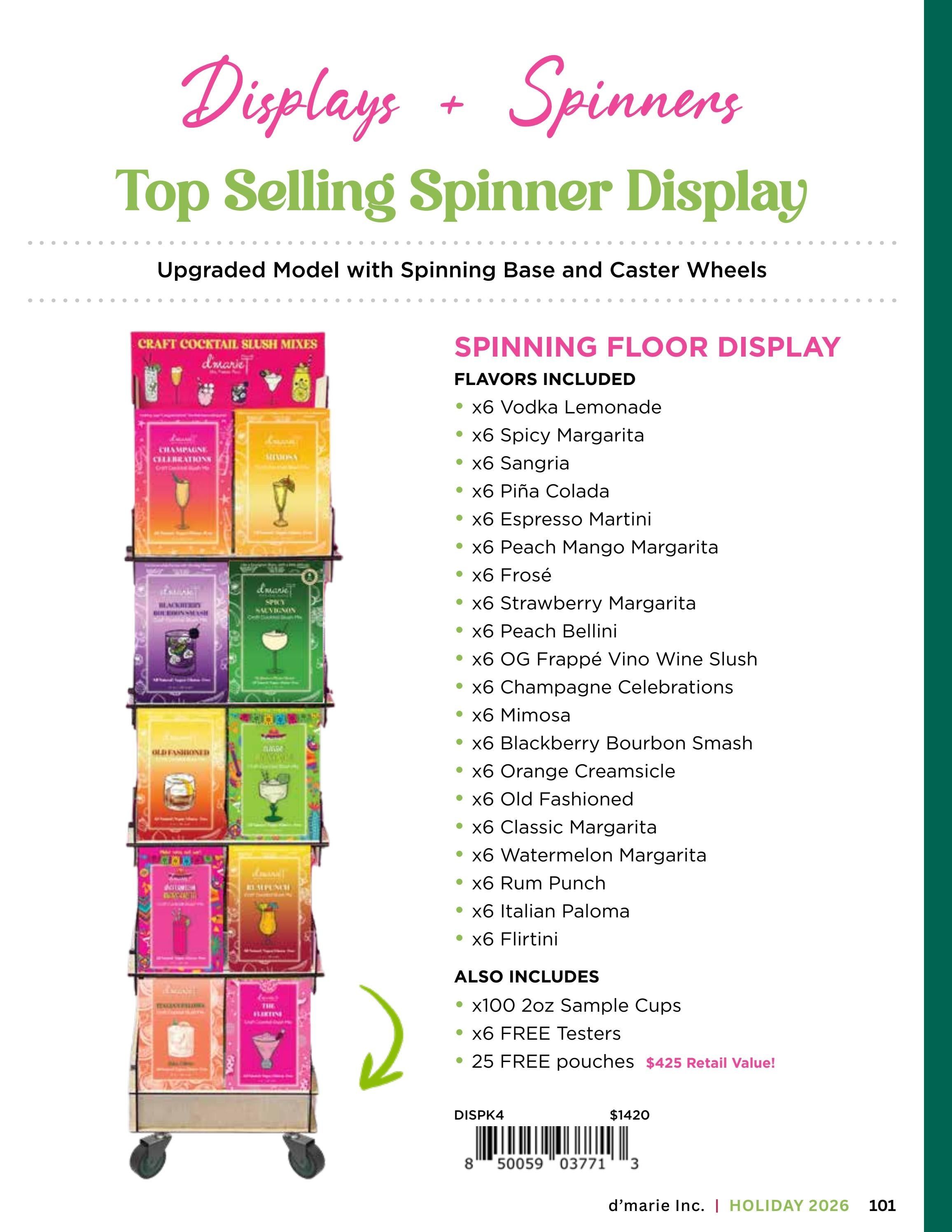 d'marie Holiday Food and Drink Catalog Weekly Ad January 1 - December 31, 2026