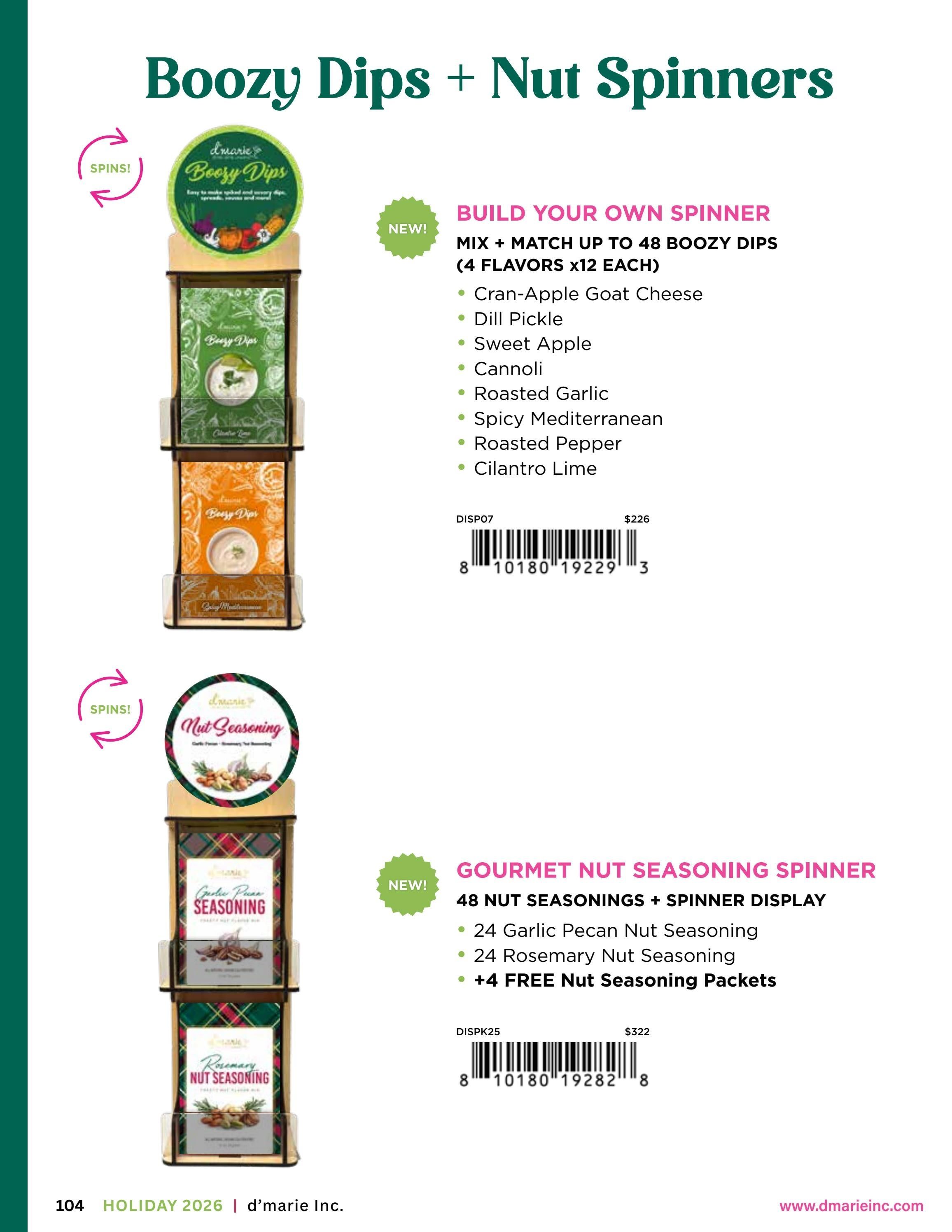 d'marie Holiday Food and Drink Catalog Weekly Ad January 1 - December 31, 2026