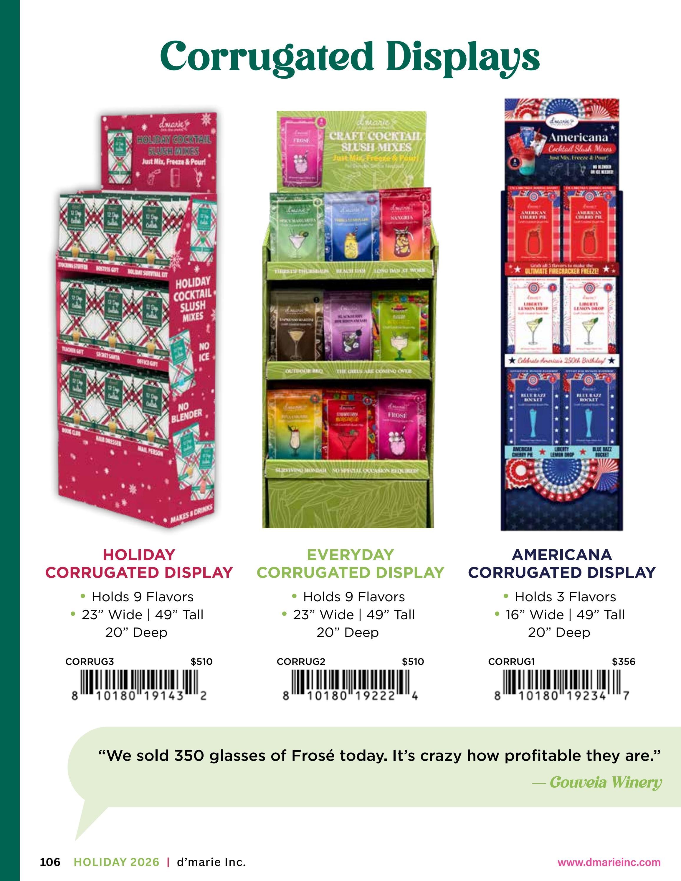 d'marie Holiday Food and Drink Catalog Weekly Ad January 1 - December 31, 2026
