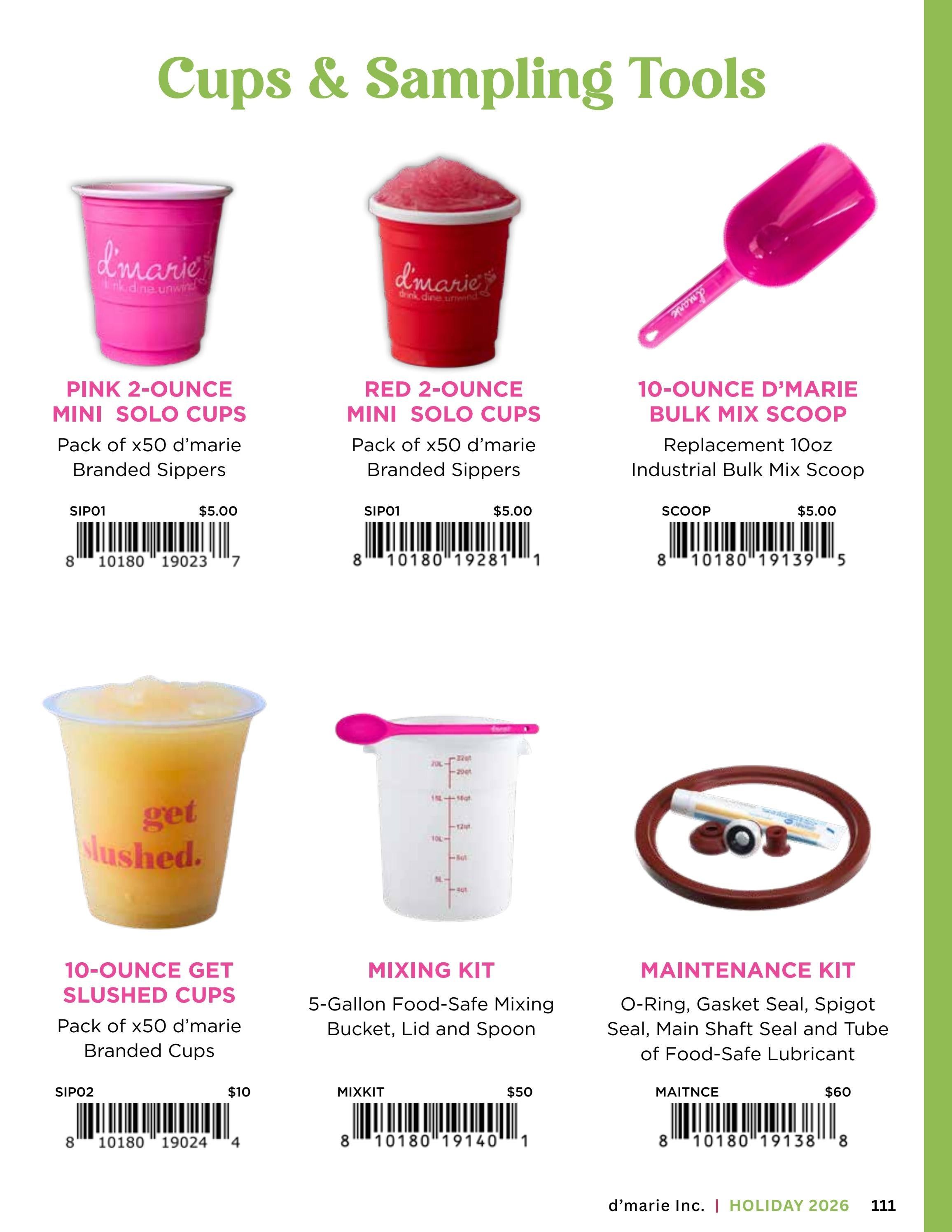 d'marie Holiday Food and Drink Catalog Weekly Ad January 1 - December 31, 2026