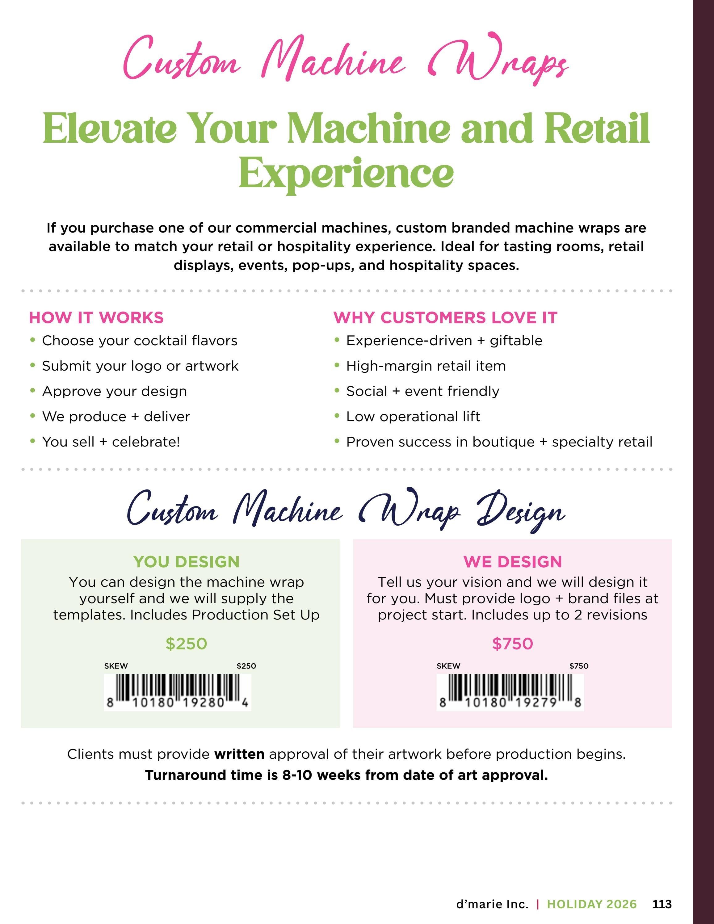 d'marie Holiday Food and Drink Catalog Weekly Ad January 1 - December 31, 2026