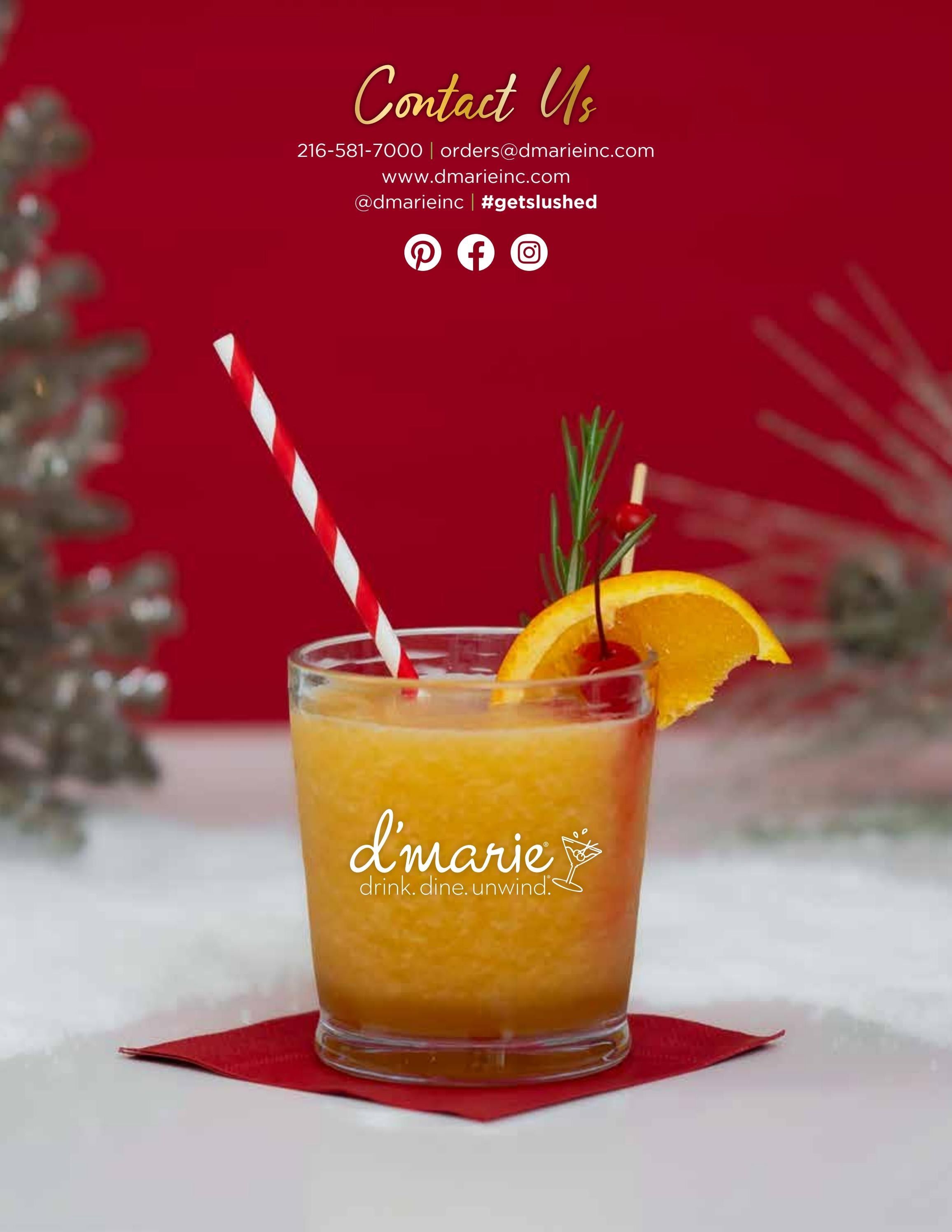 d'marie Holiday Food and Drink Catalog Weekly Ad January 1 - December 31, 2026