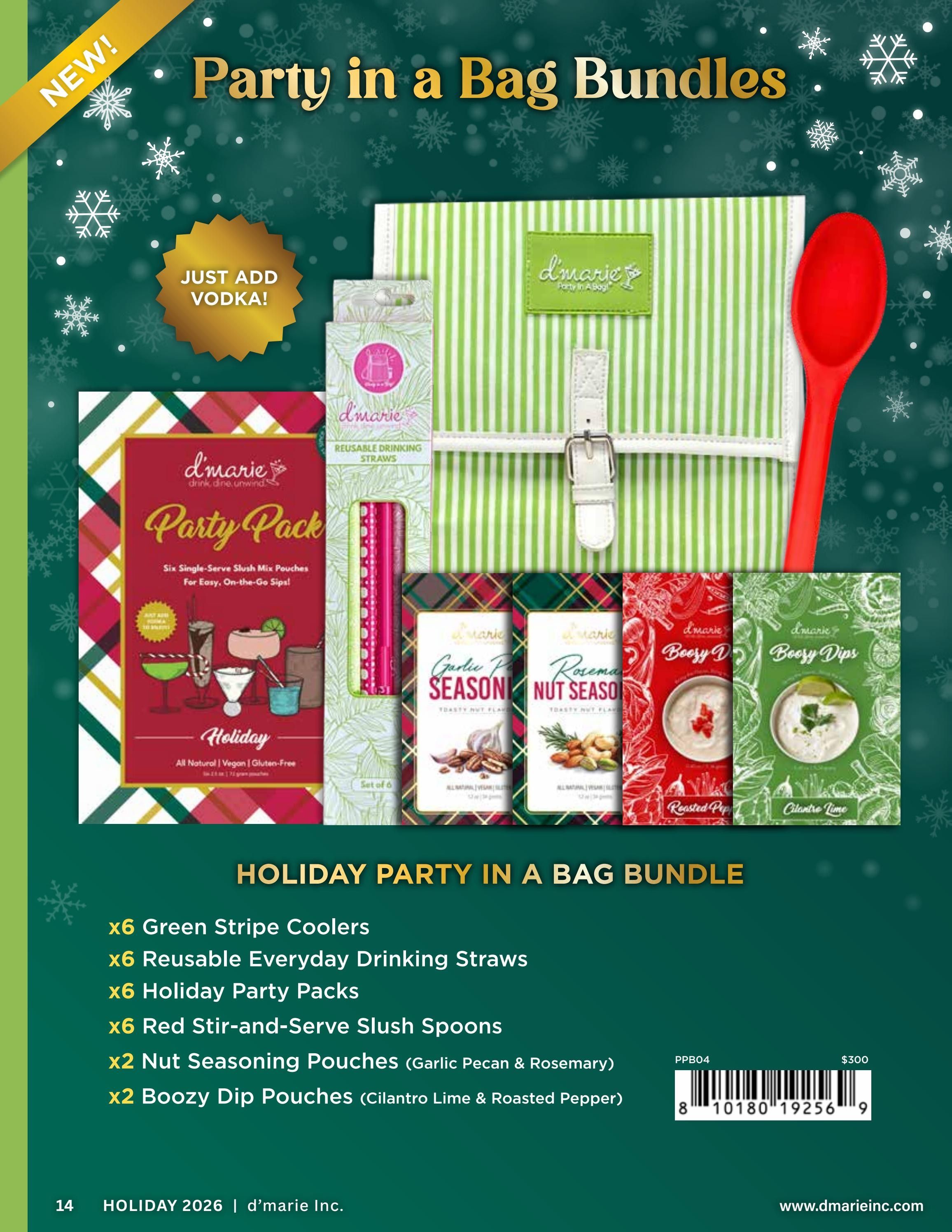 d'marie Holiday Food and Drink Catalog Weekly Ad January 1 - December 31, 2026