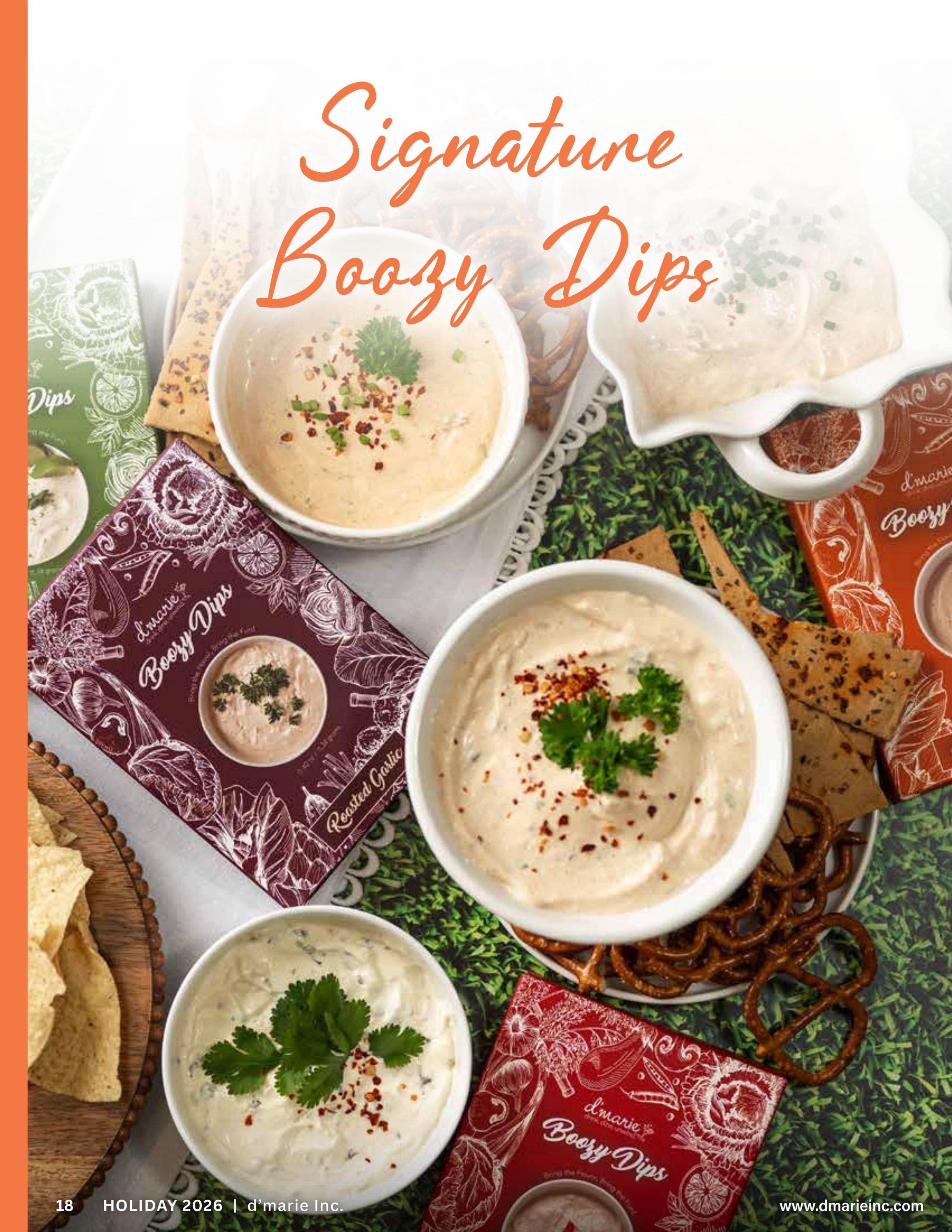 d'marie Holiday Food and Drink Catalog Weekly Ad January 1 - December 31, 2026