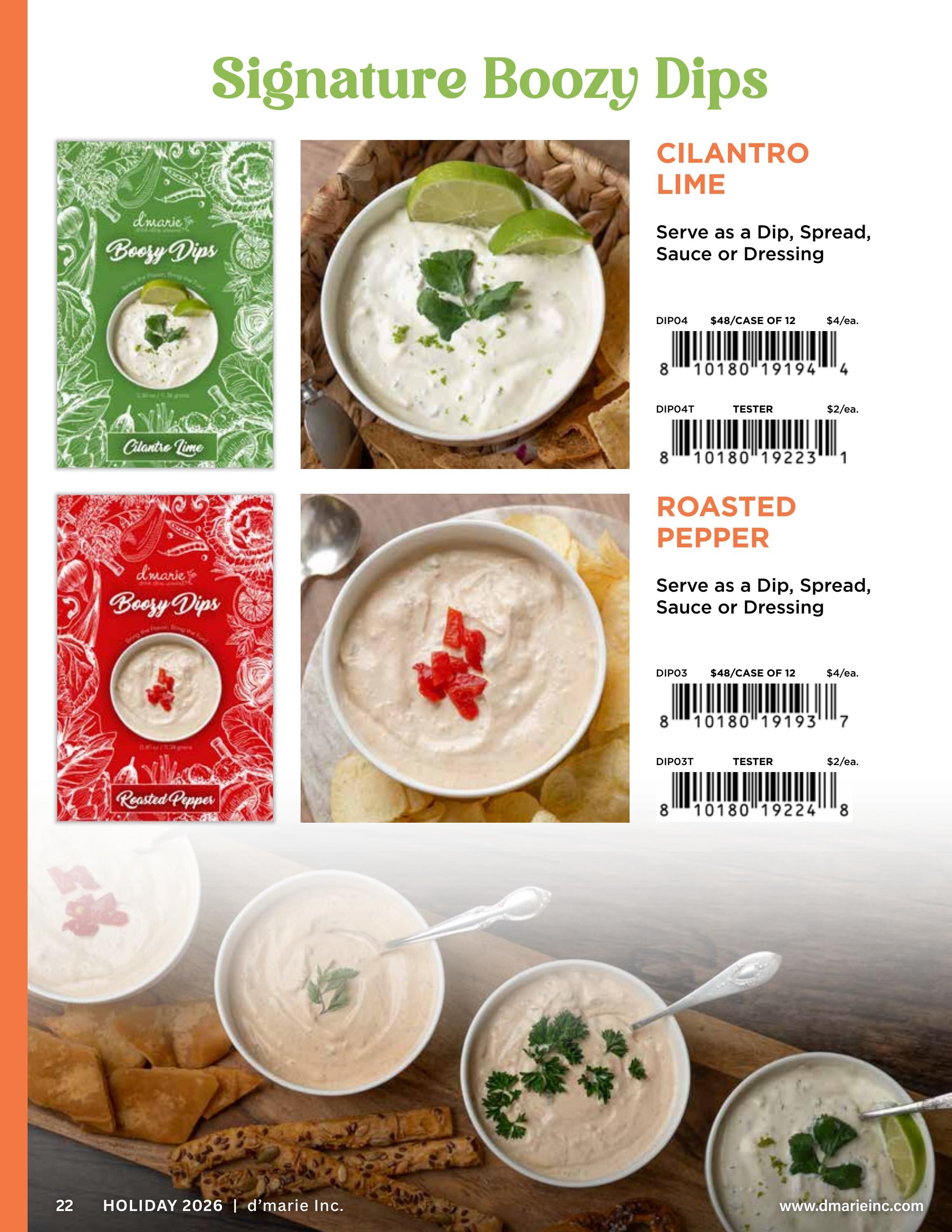 d'marie Holiday Food and Drink Catalog Weekly Ad January 1 - December 31, 2026