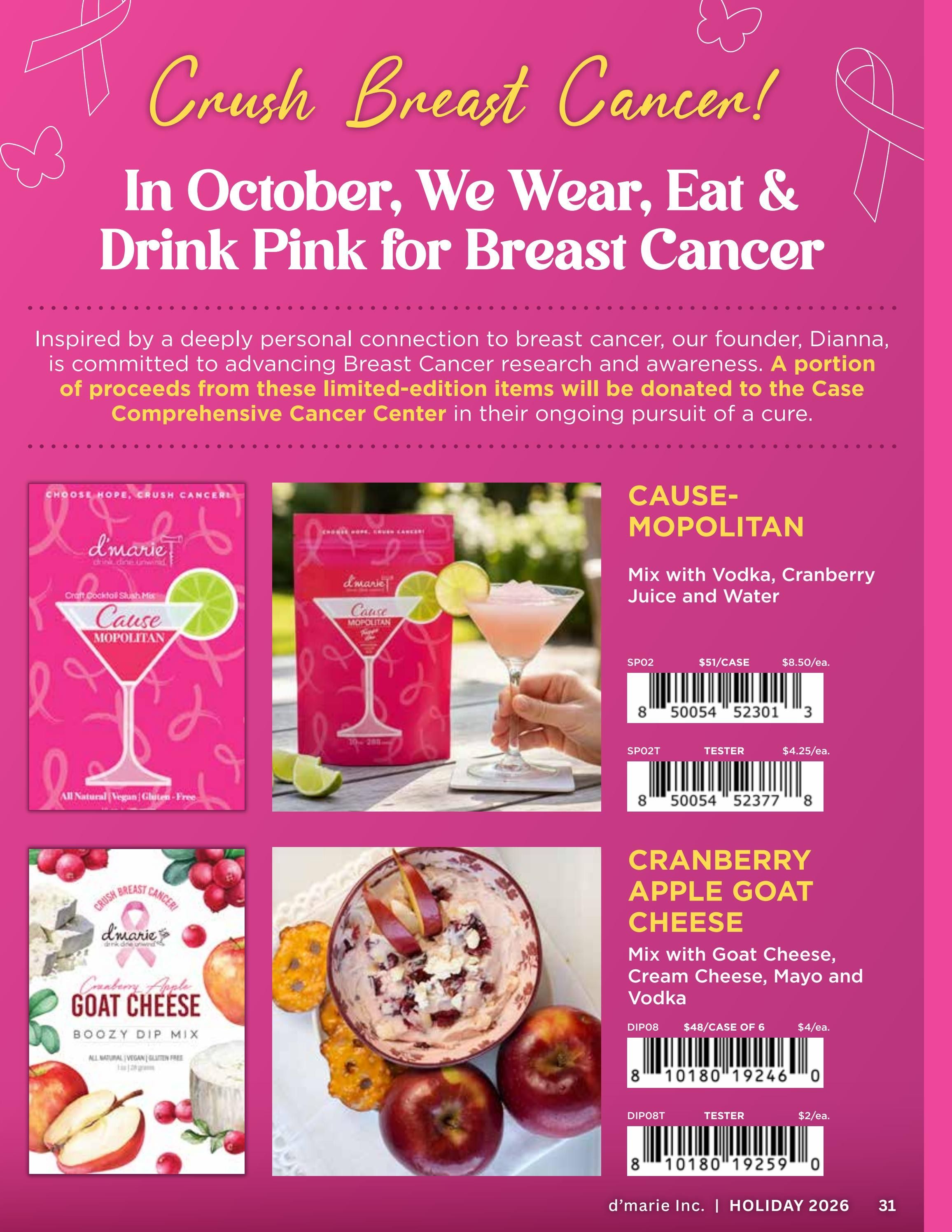 d'marie Holiday Food and Drink Catalog Weekly Ad January 1 - December 31, 2026