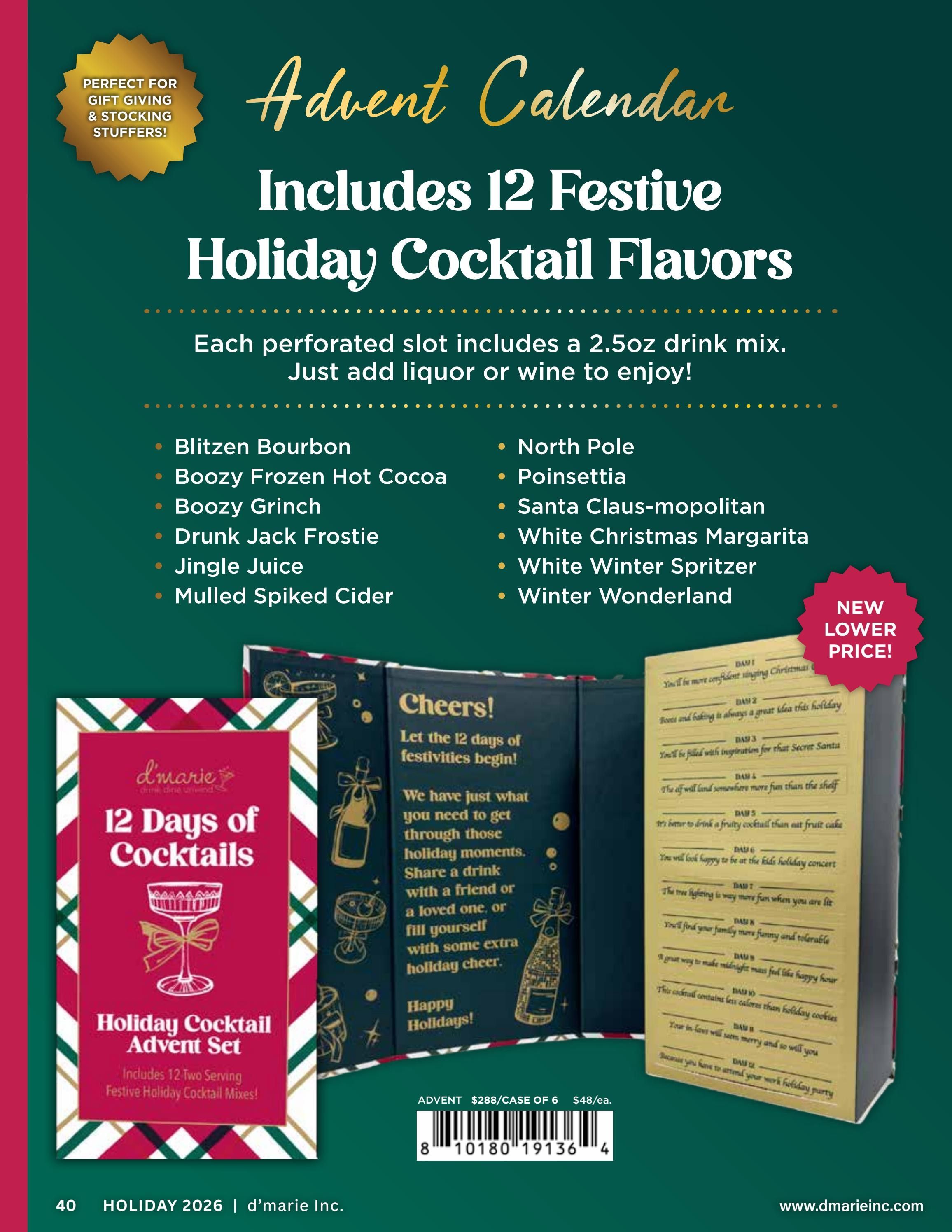 d'marie Holiday Food and Drink Catalog Weekly Ad January 1 - December 31, 2026