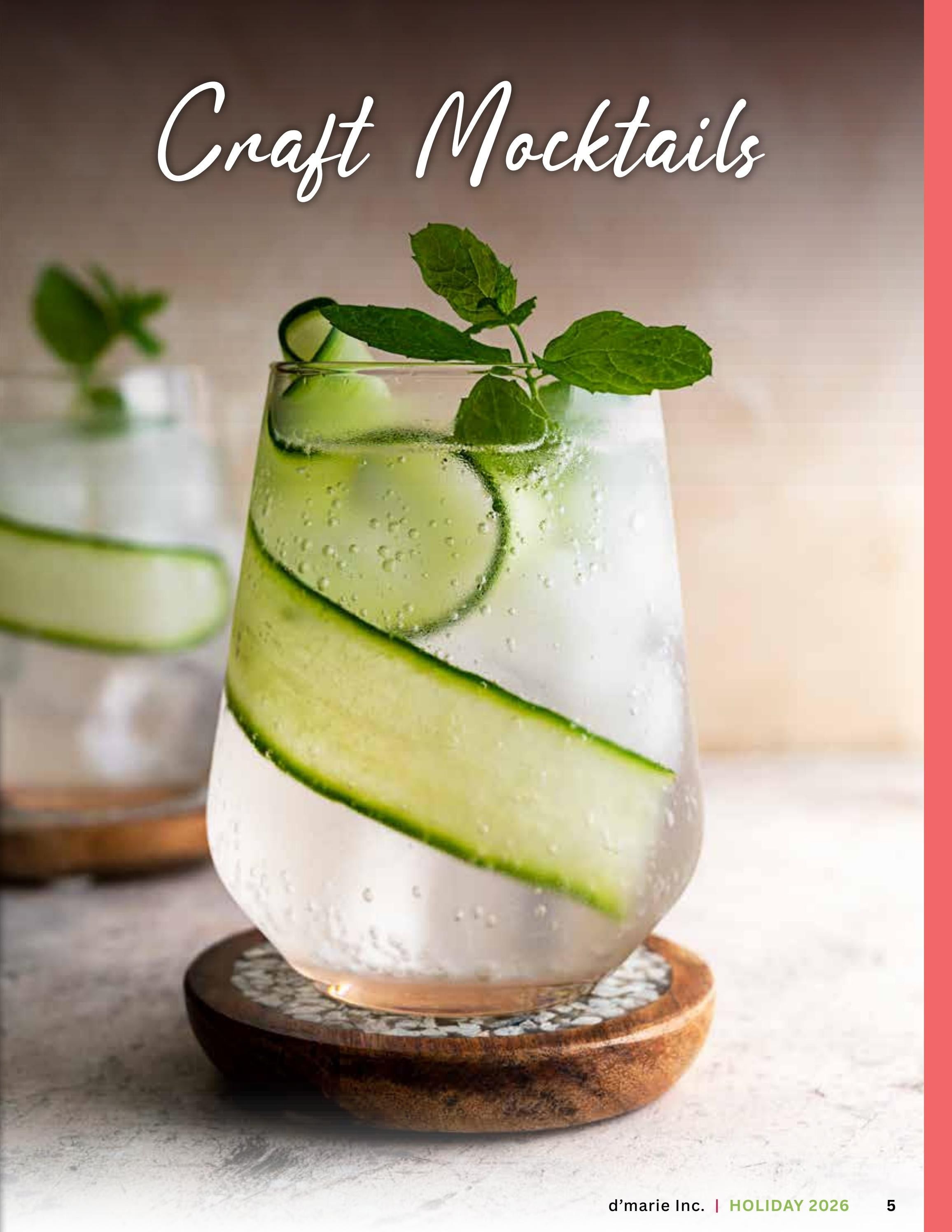 d'marie Holiday Food and Drink Catalog Weekly Ad January 1 - December 31, 2026