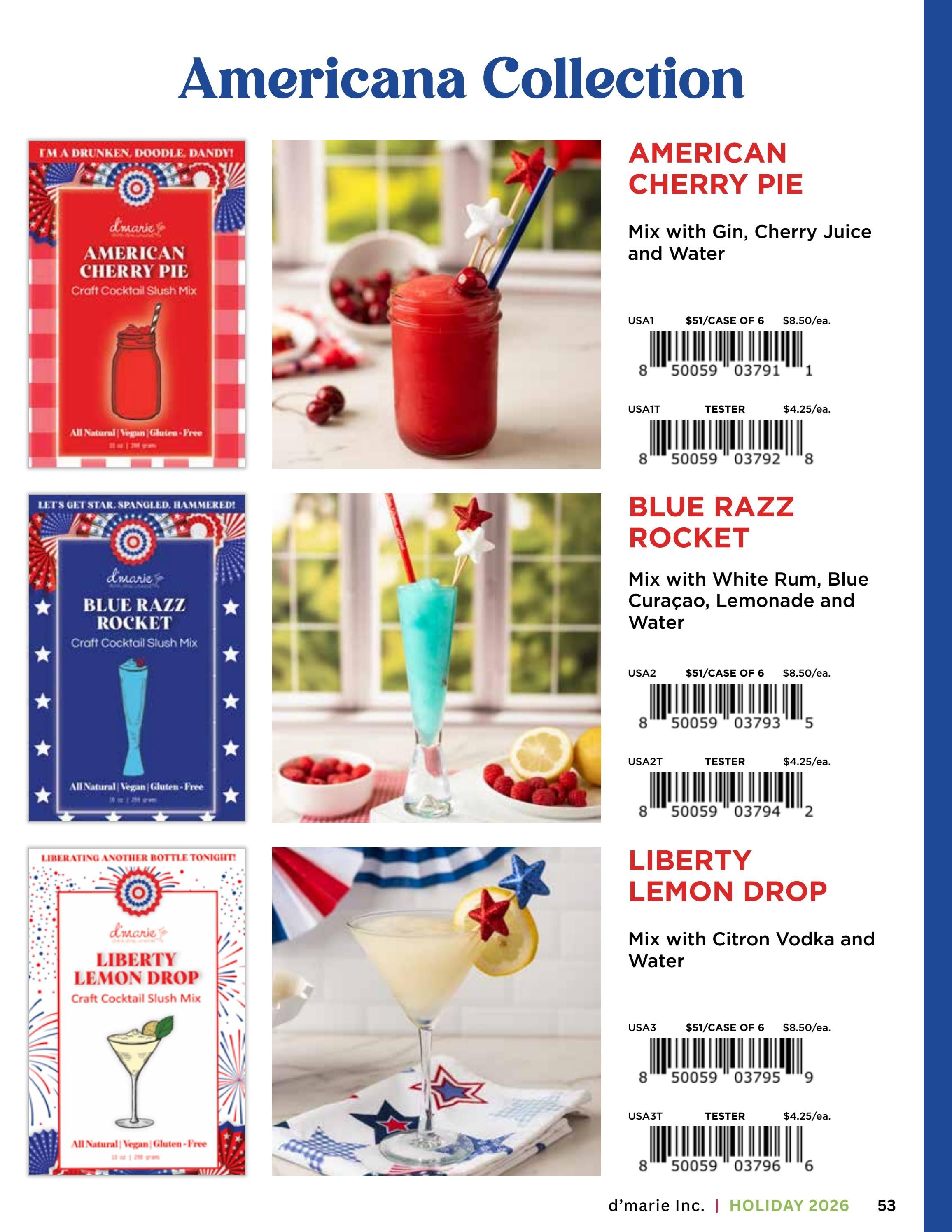 d'marie Holiday Food and Drink Catalog Weekly Ad January 1 - December 31, 2026