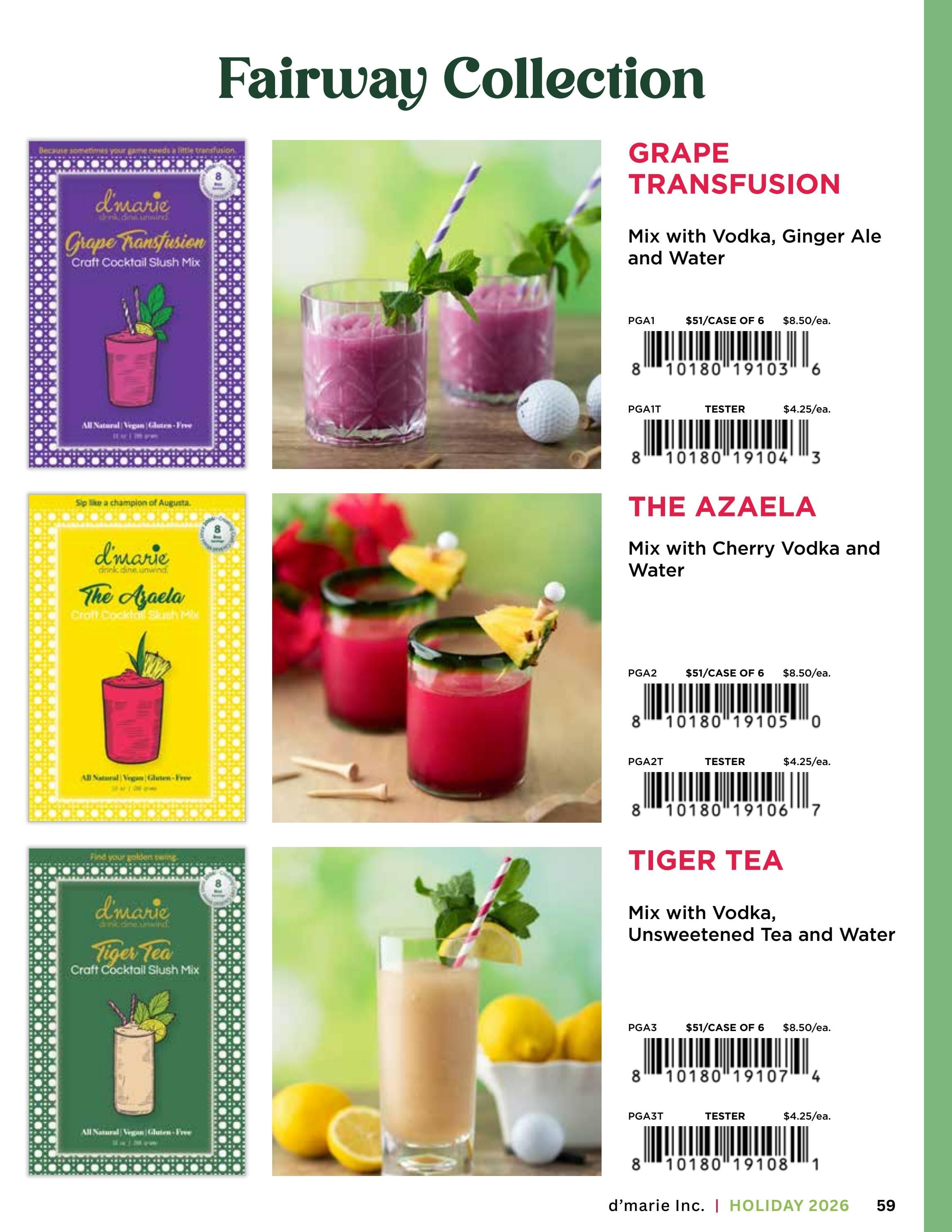 d'marie Holiday Food and Drink Catalog Weekly Ad January 1 - December 31, 2026