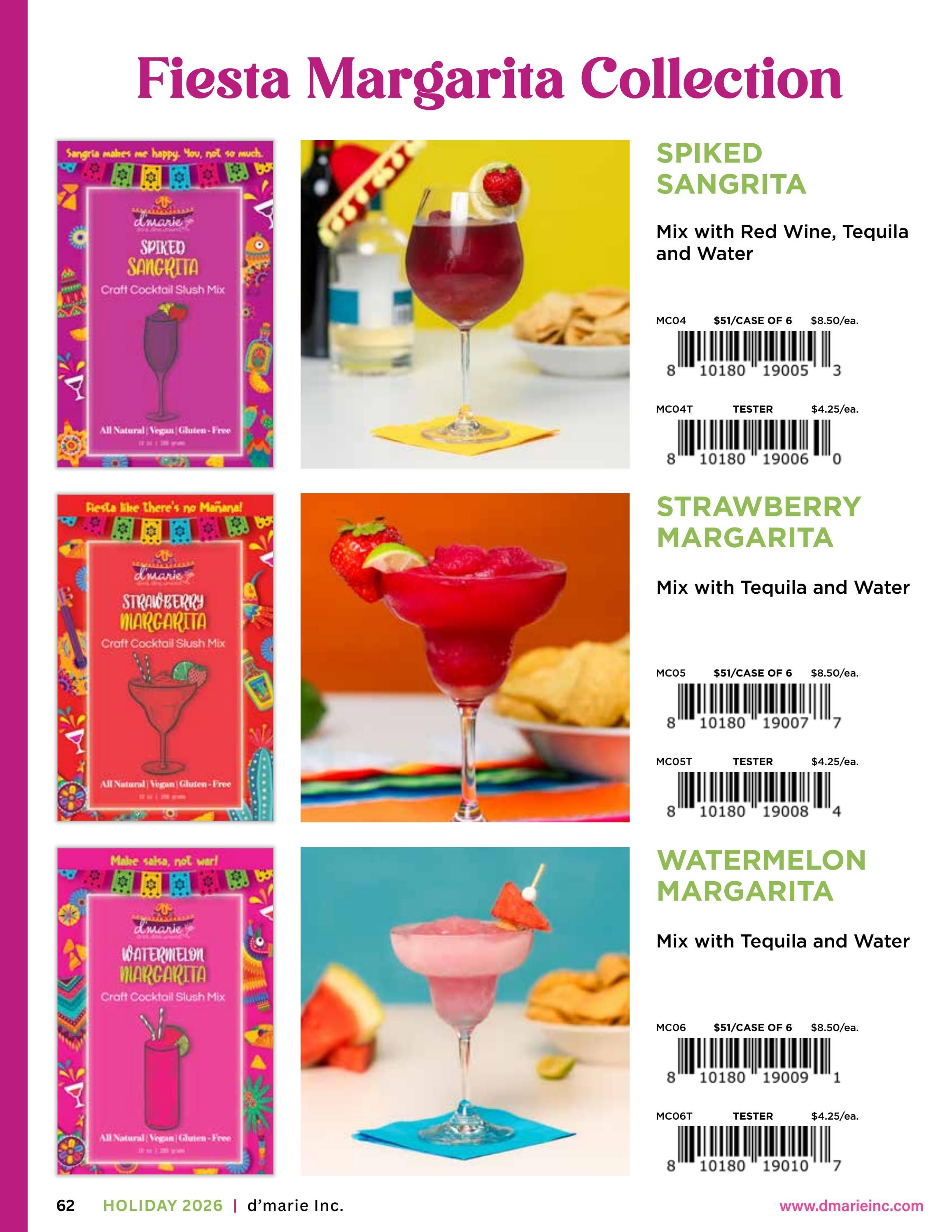 d'marie Holiday Food and Drink Catalog Weekly Ad January 1 - December 31, 2026