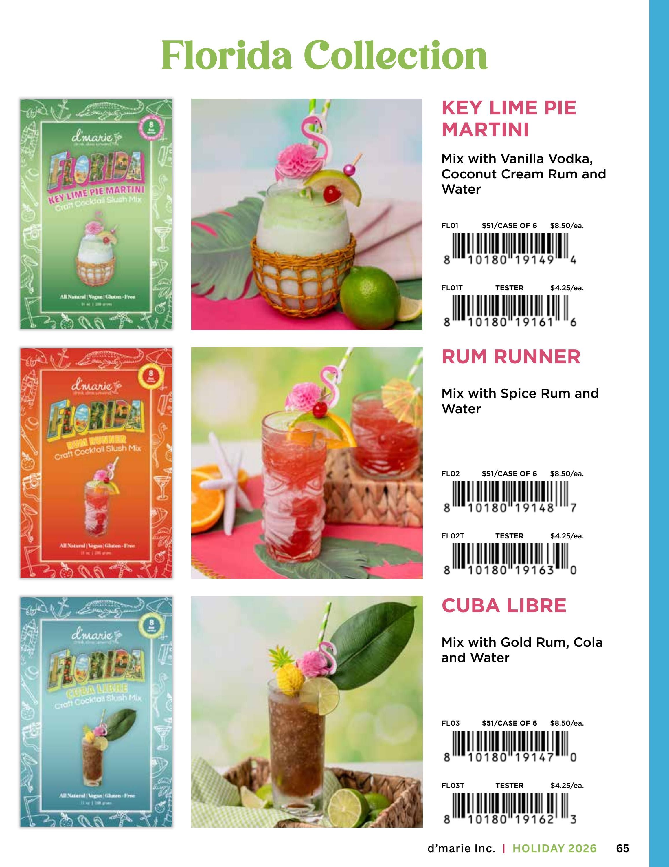 d'marie Holiday Food and Drink Catalog Weekly Ad January 1 - December 31, 2026