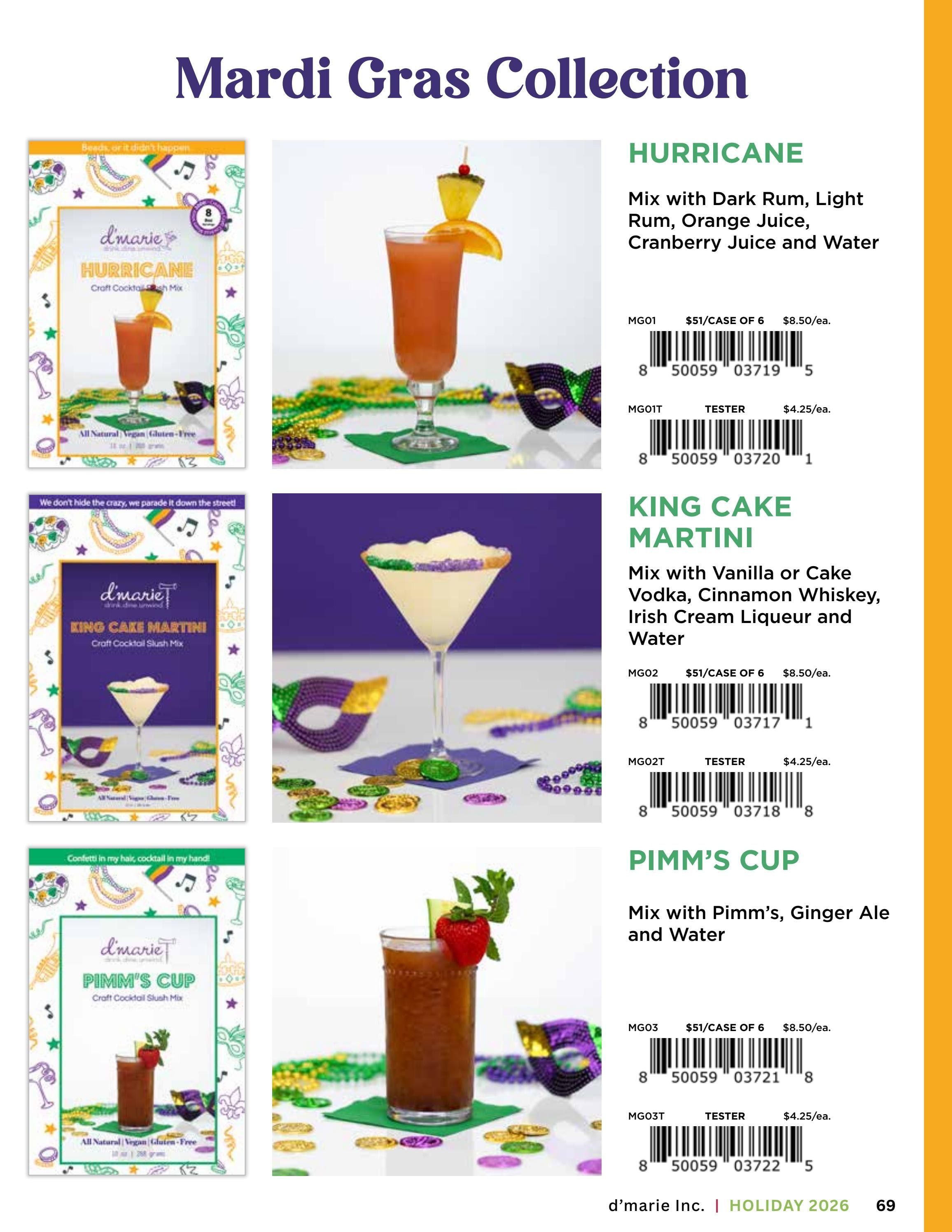 d'marie Holiday Food and Drink Catalog Weekly Ad January 1 - December 31, 2026