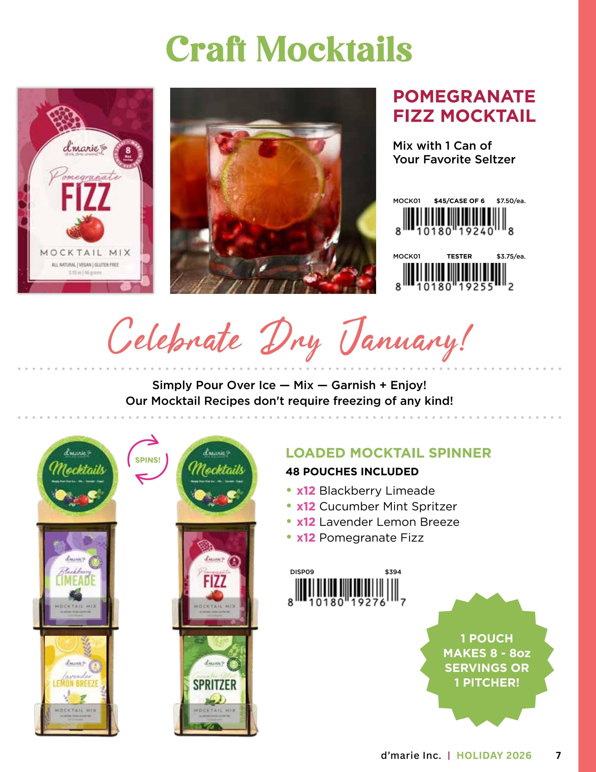 d'marie Holiday Food and Drink Catalog Weekly Ad January 1 - December 31, 2026