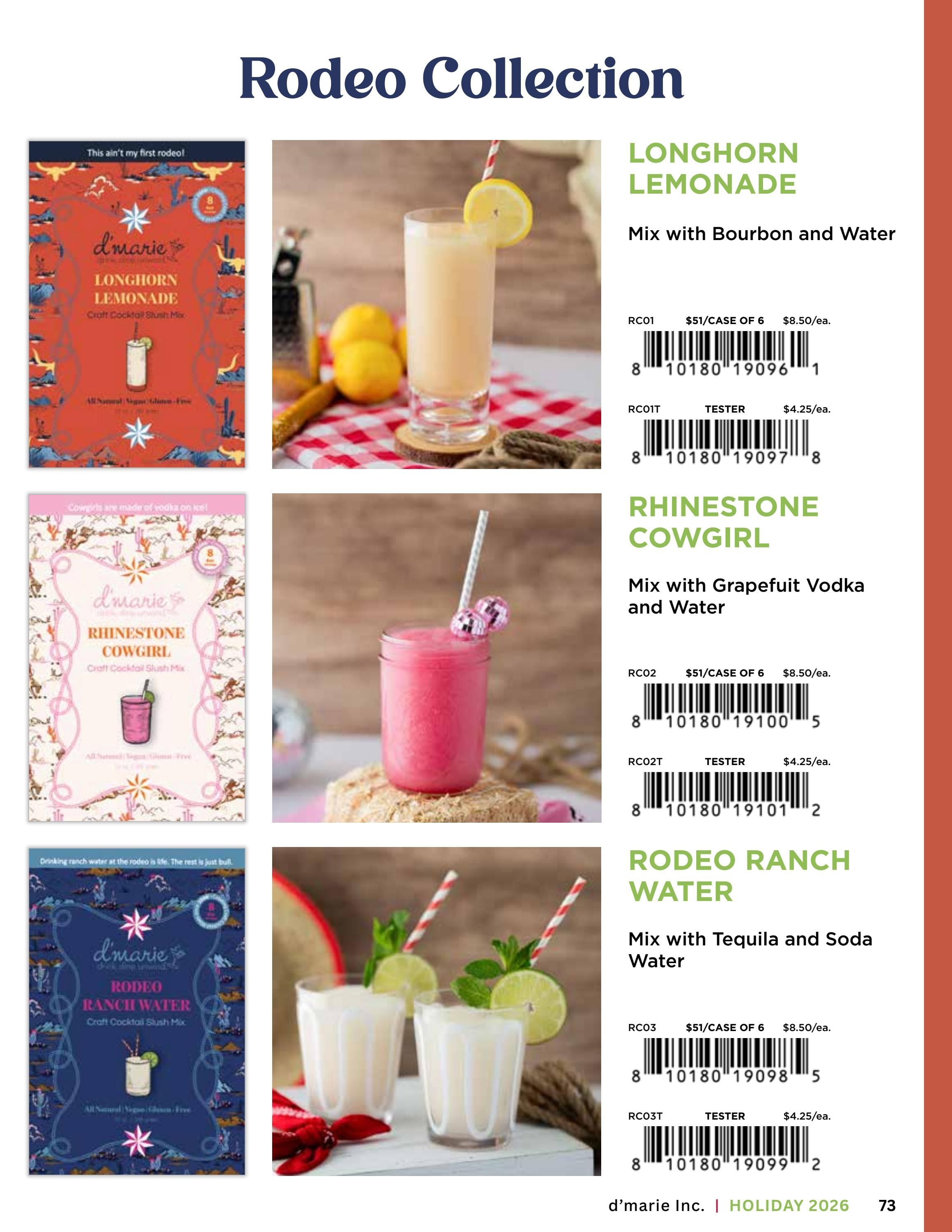 d'marie Holiday Food and Drink Catalog Weekly Ad January 1 - December 31, 2026