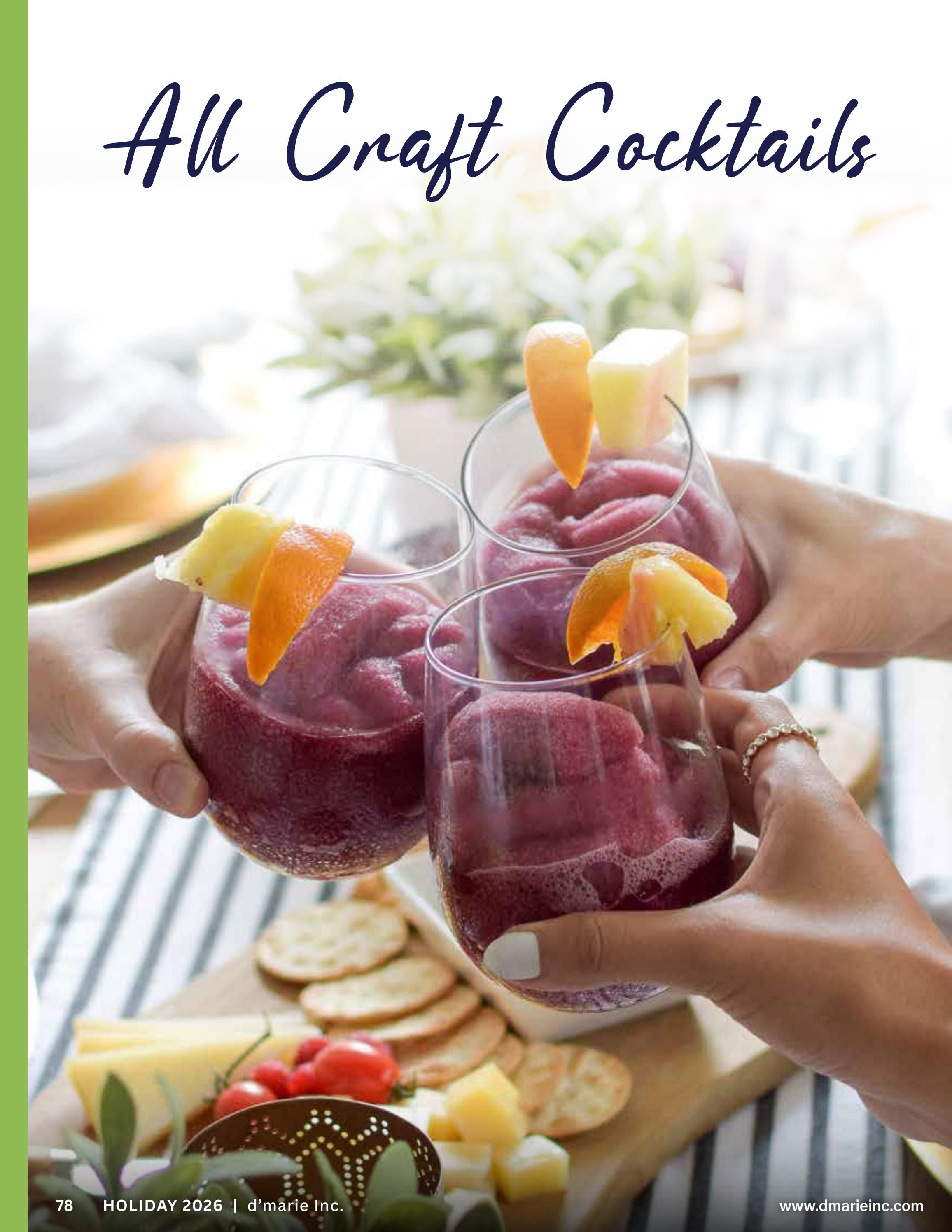 d'marie Holiday Food and Drink Catalog Weekly Ad January 1 - December 31, 2026