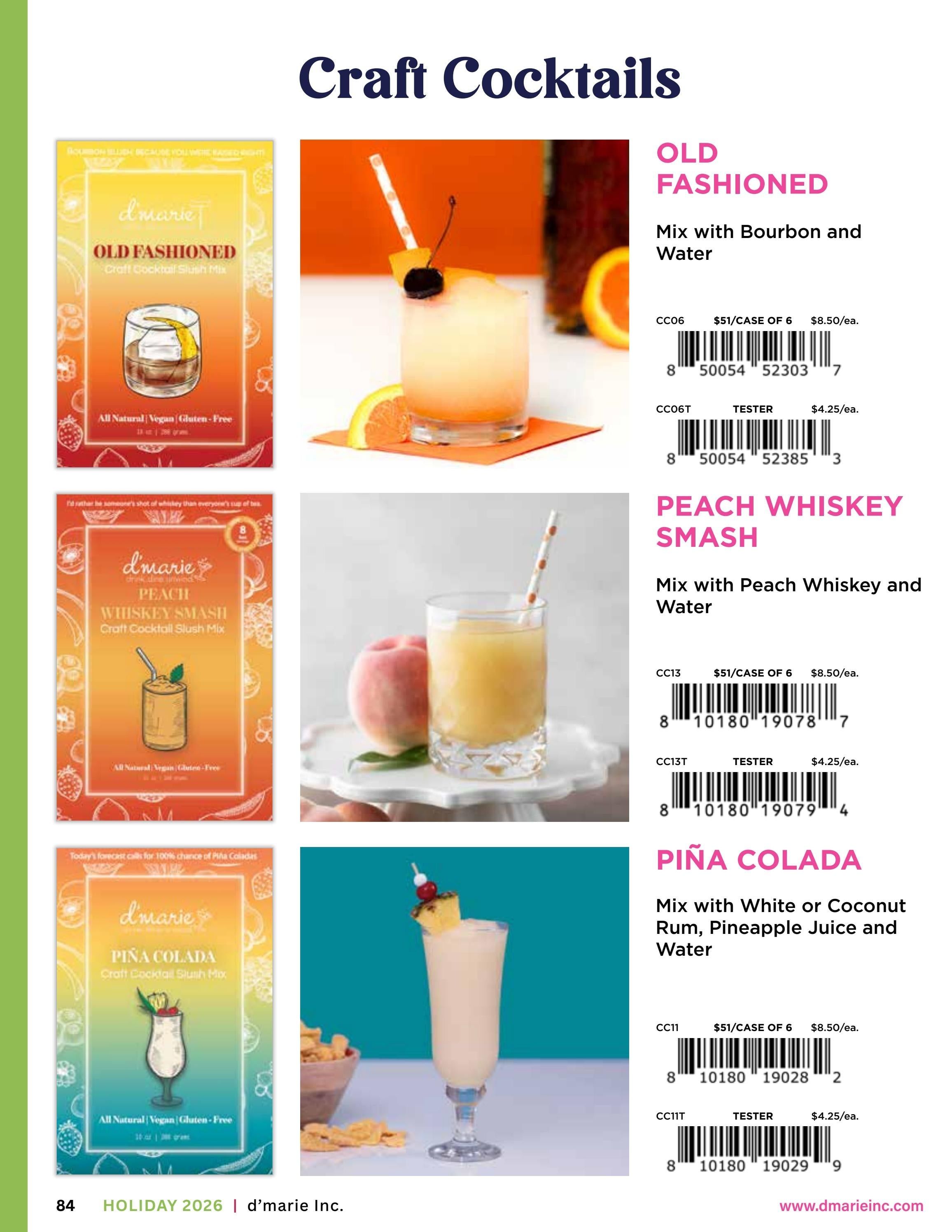 d'marie Holiday Food and Drink Catalog Weekly Ad January 1 - December 31, 2026