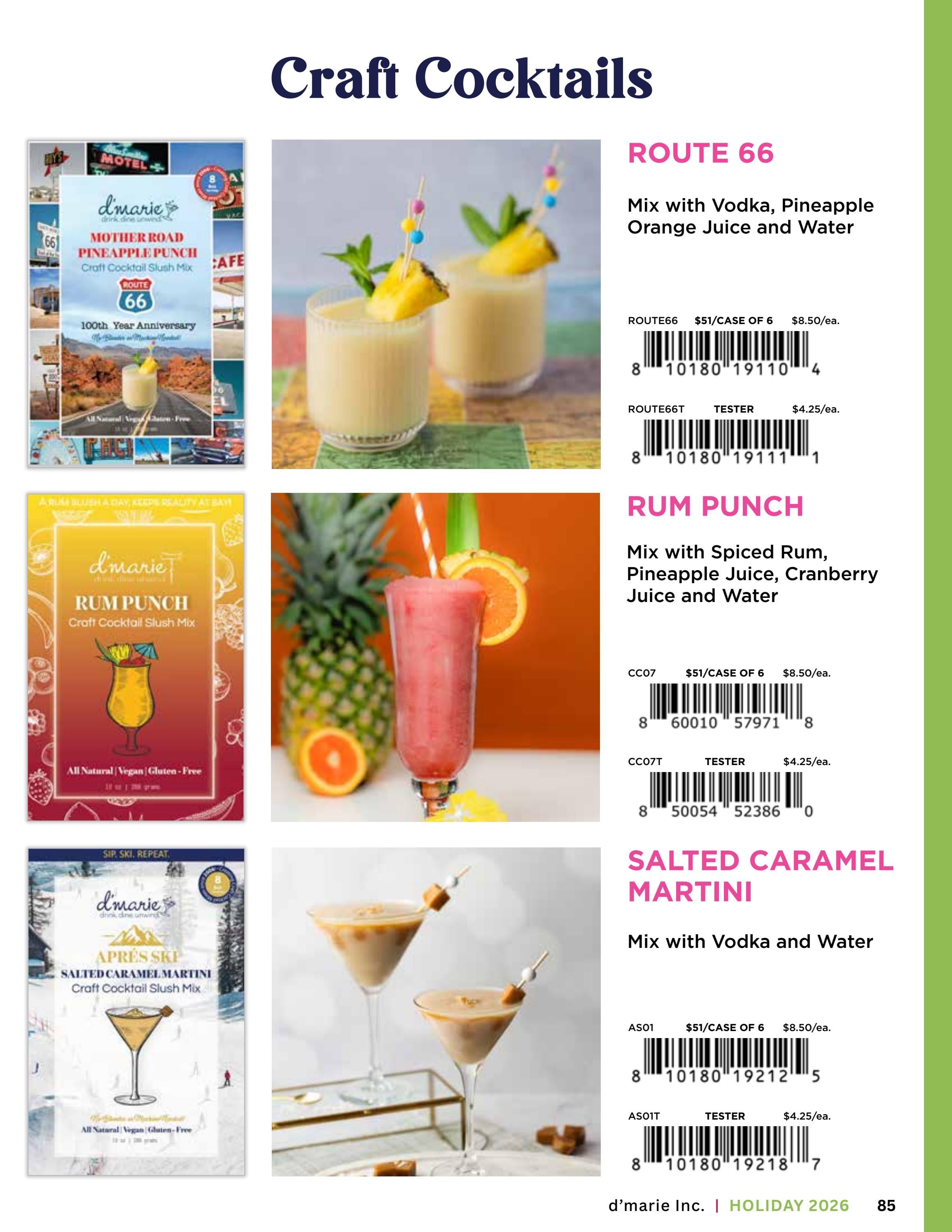 d'marie Holiday Food and Drink Catalog Weekly Ad January 1 - December 31, 2026