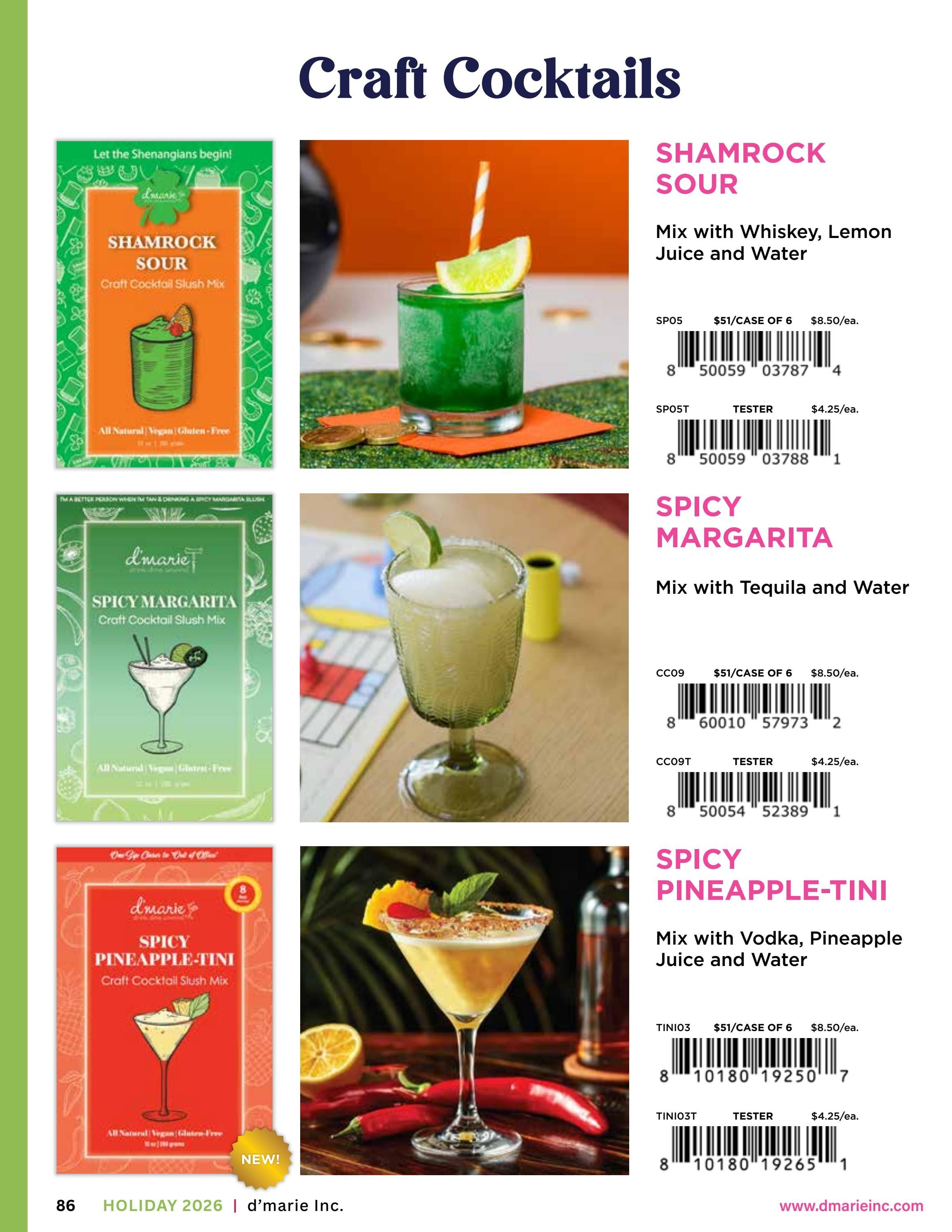 d'marie Holiday Food and Drink Catalog Weekly Ad January 1 - December 31, 2026