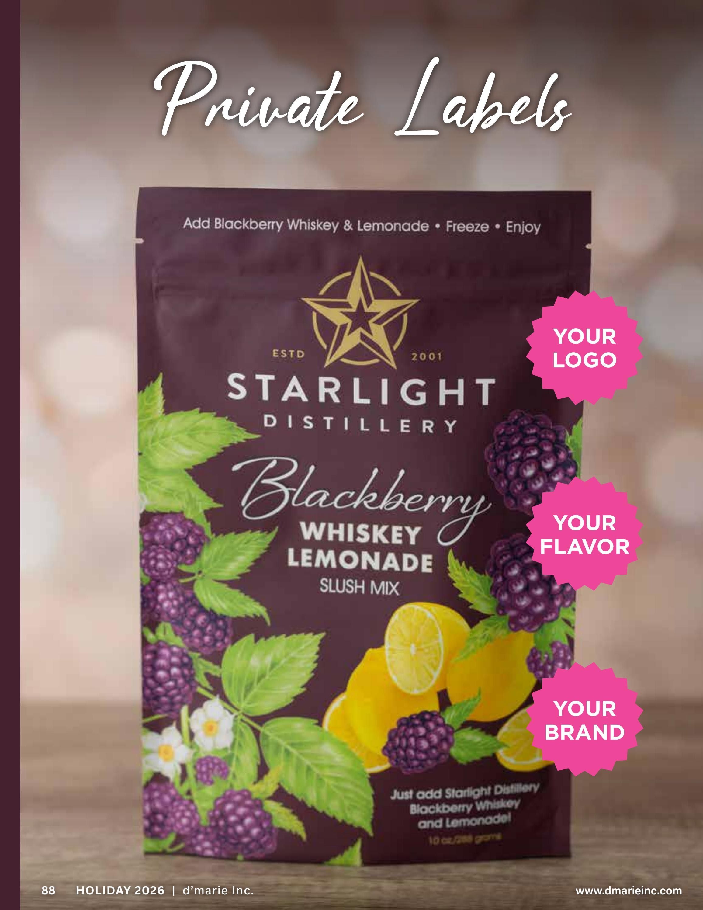 d'marie Holiday Food and Drink Catalog Weekly Ad January 1 - December 31, 2026