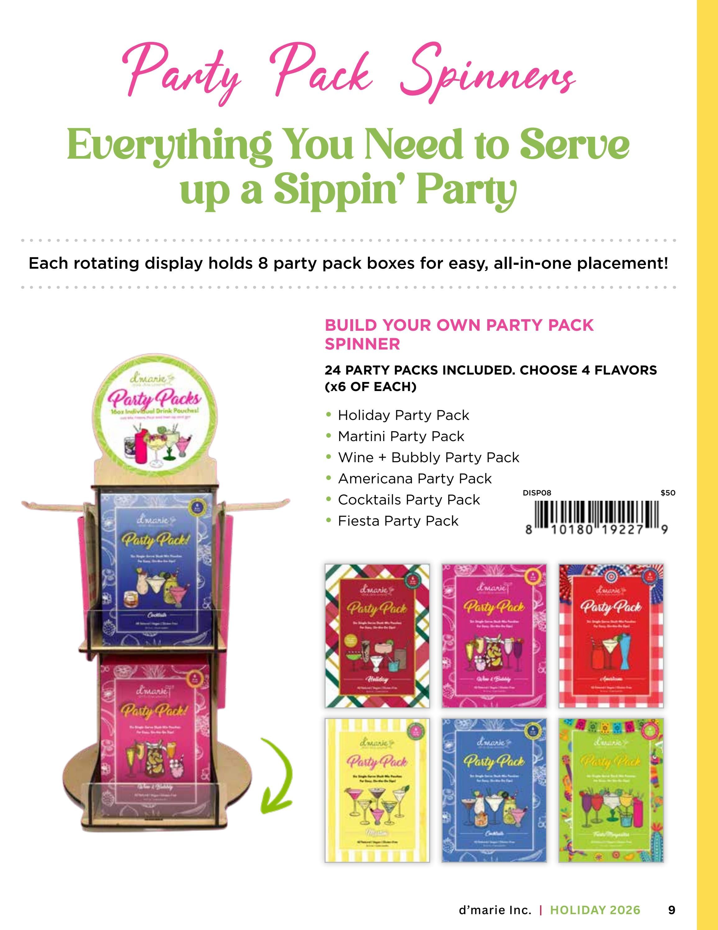 d'marie Holiday Food and Drink Catalog Weekly Ad January 1 - December 31, 2026