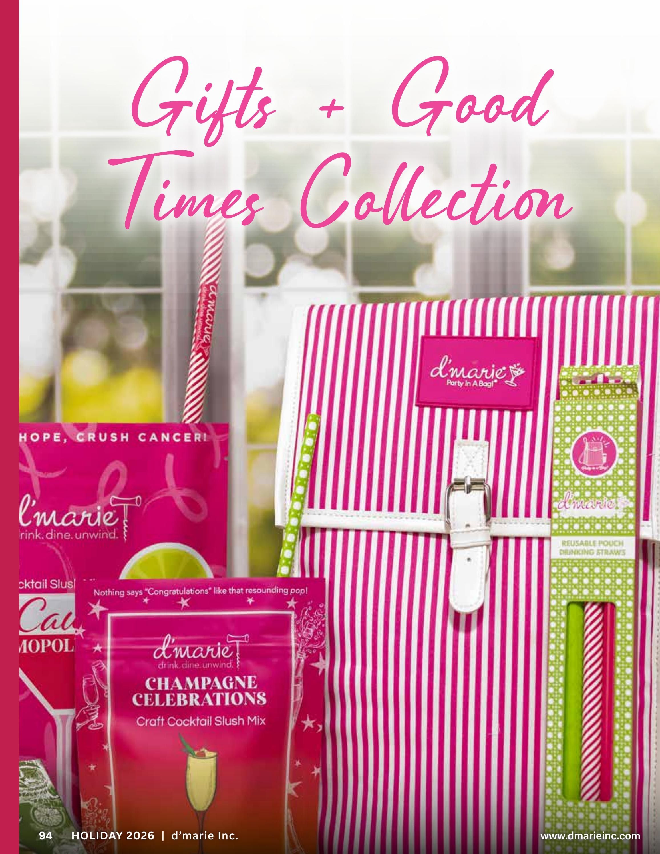 d'marie Holiday Food and Drink Catalog Weekly Ad January 1 - December 31, 2026