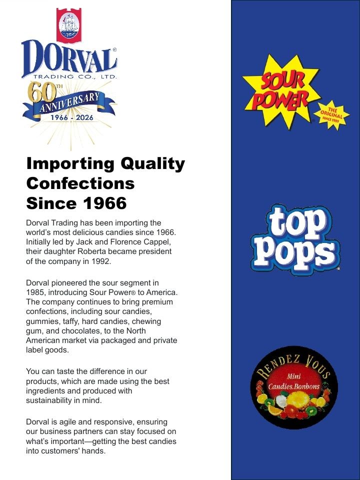 Dorval Trading Confections Catalog Weekly Ad January 1 - December 31, 2026