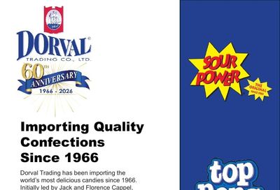 Dorval Trading Confections Catalog Weekly Ad January 1 - December 31, 2026