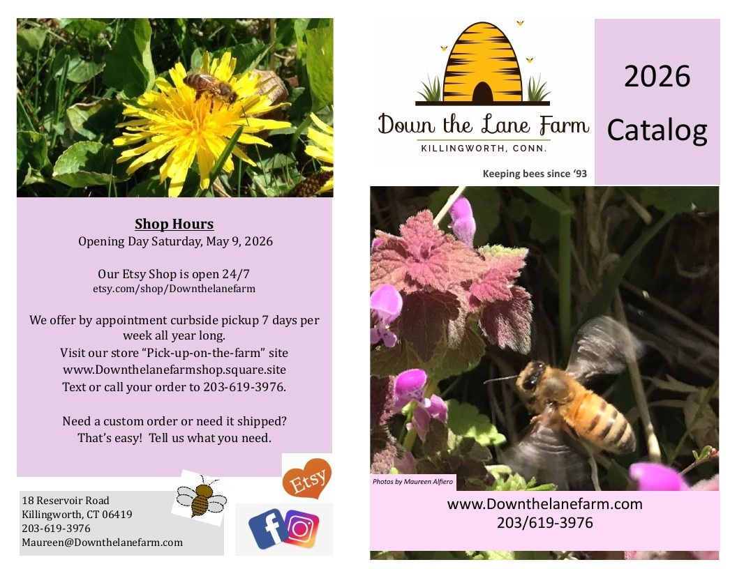 Down the Lane Farm Honey and Beeswax Products Catalog Weekly Ad January 1 - December 31, 2026