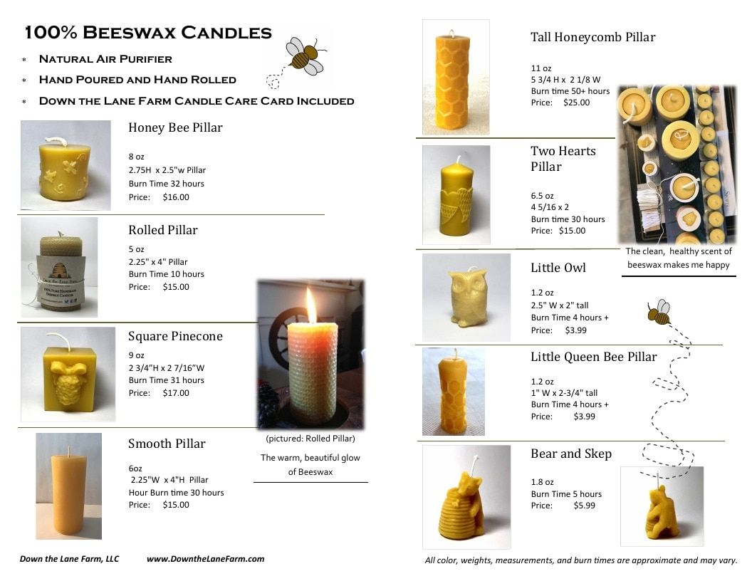 Down the Lane Farm Honey and Beeswax Products Catalog Weekly Ad January 1 - December 31, 2026