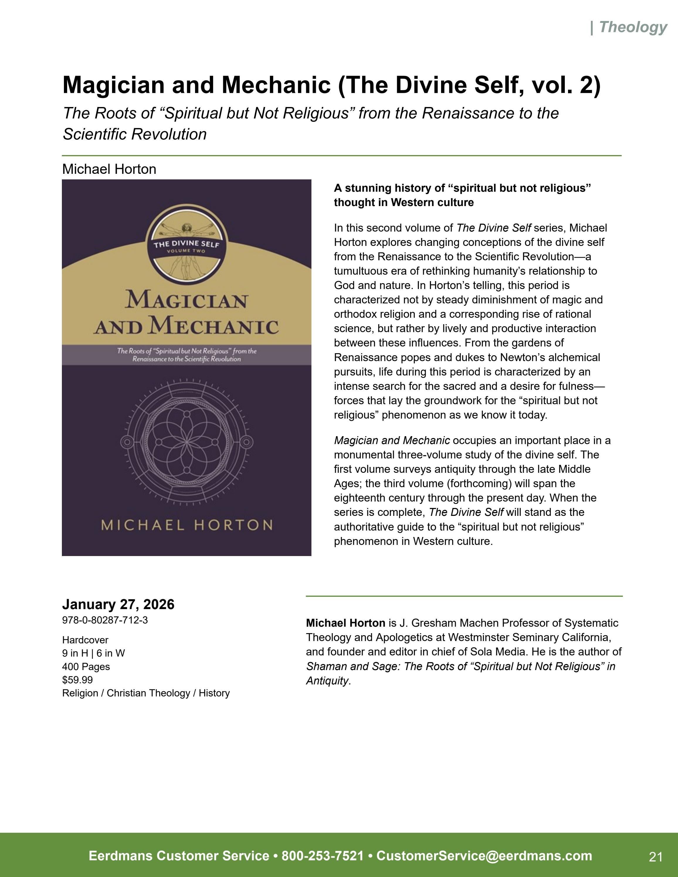 Eerdmans Publishing Spring Books Catalog Weekly Ad January 1 - December 31, 2026