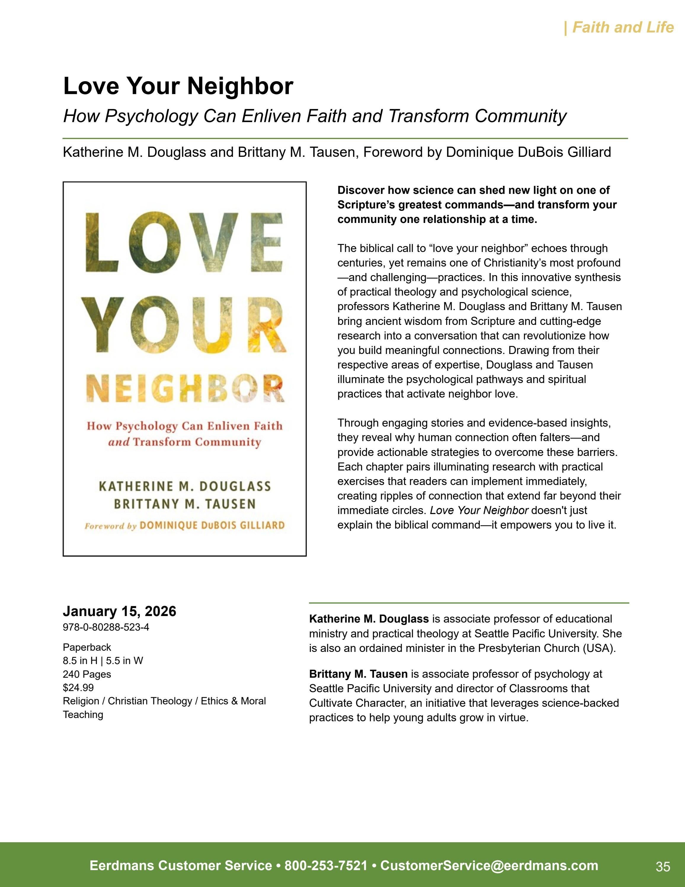 Eerdmans Publishing Spring Books Catalog Weekly Ad January 1 - December 31, 2026