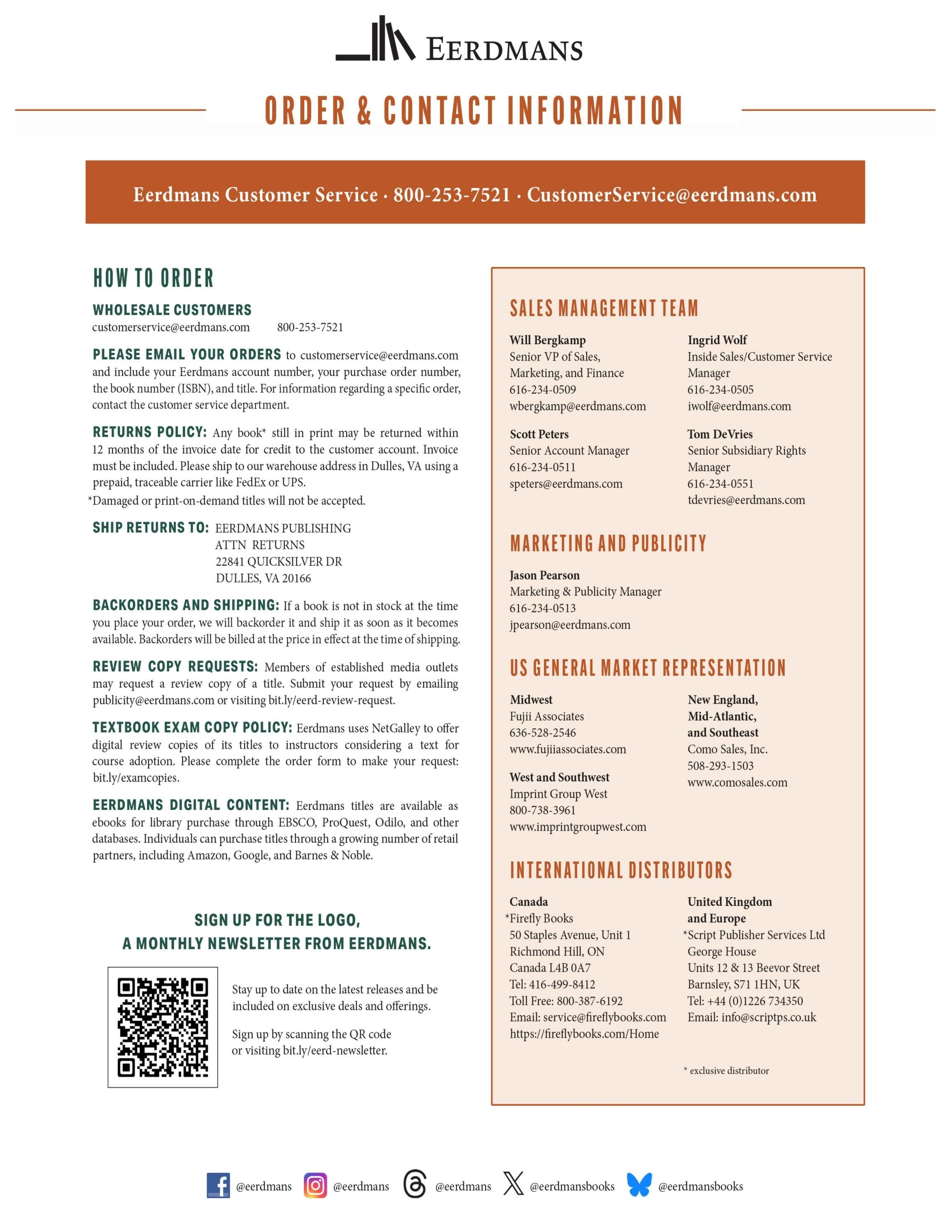 Eerdmans Publishing Spring Books Catalog Weekly Ad January 1 - December 31, 2026