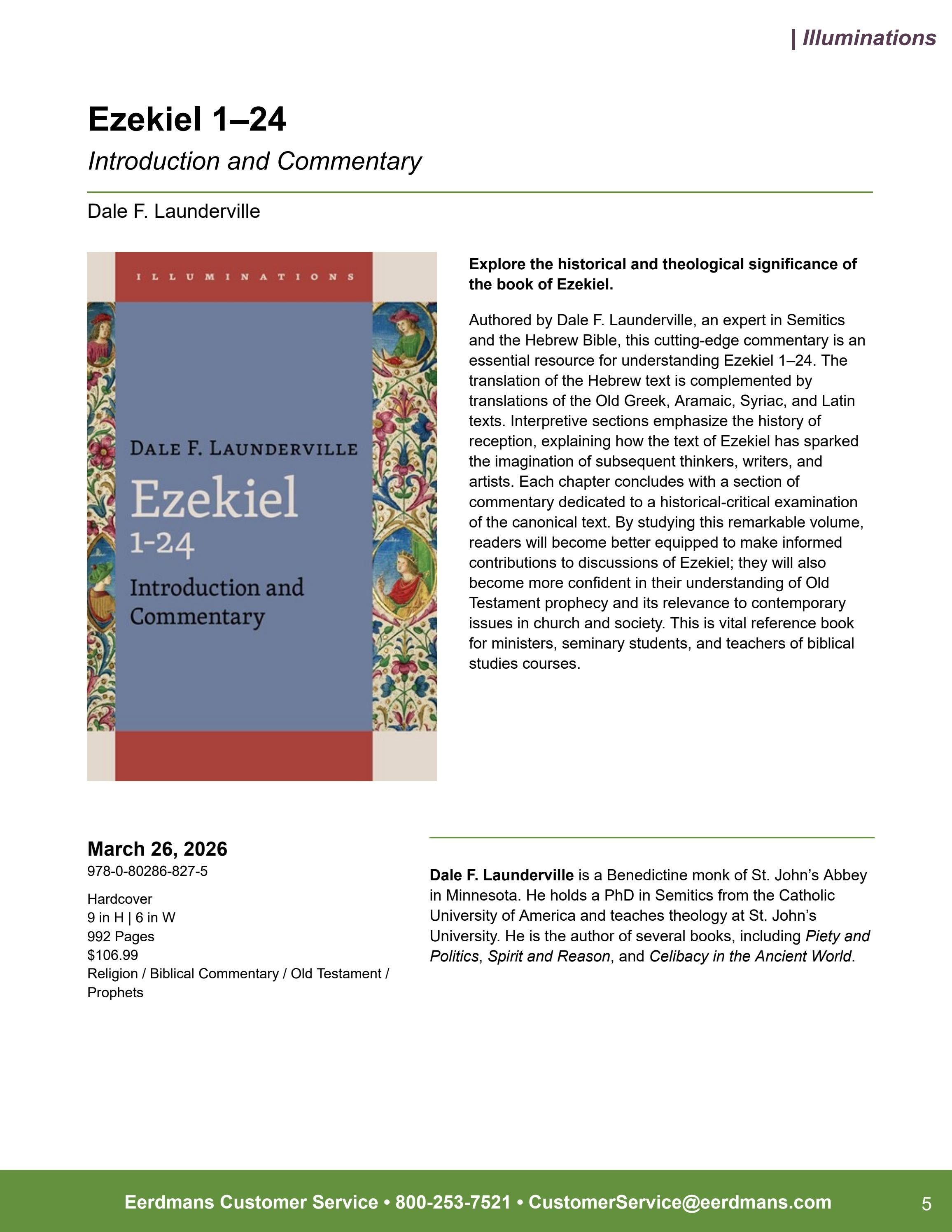 Eerdmans Publishing Spring Books Catalog Weekly Ad January 1 - December 31, 2026