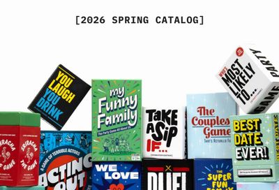 DSS Games Spring Games Catalog Weekly Ad January 1 - December 31, 2026