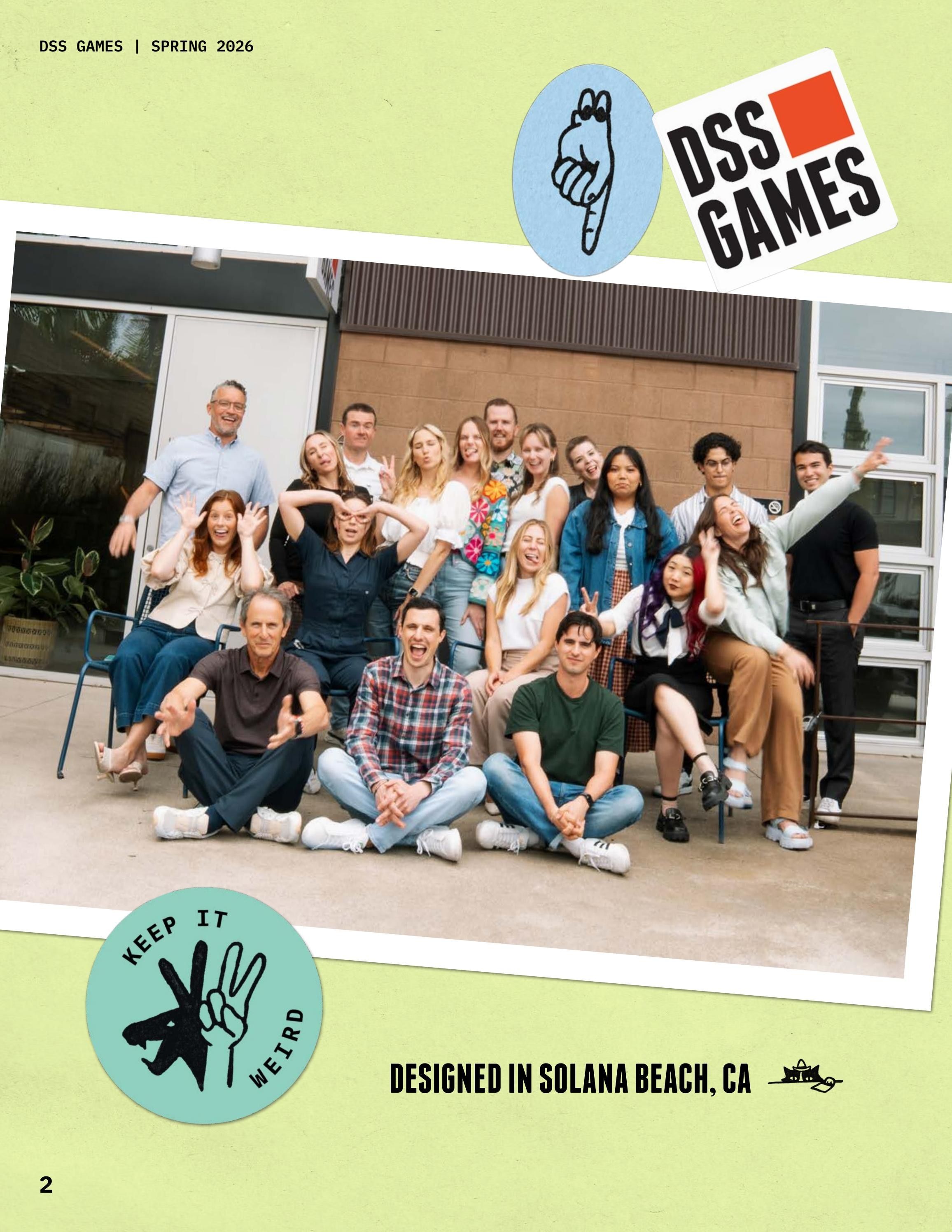 DSS Games Spring Games Catalog Weekly Ad January 1 - December 31, 2026