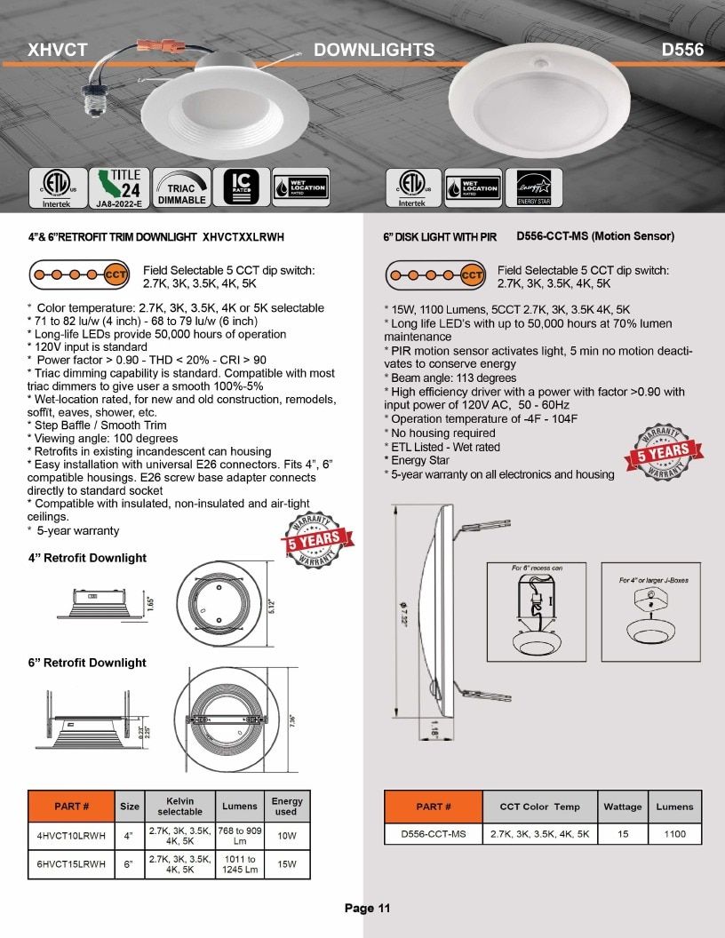 DTEC LED LED Products Catalog Weekly Ad January 1 - December 31, 2026