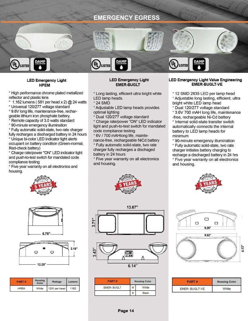 DTEC LED LED Products Catalog Weekly Ad January 1 - December 31, 2026